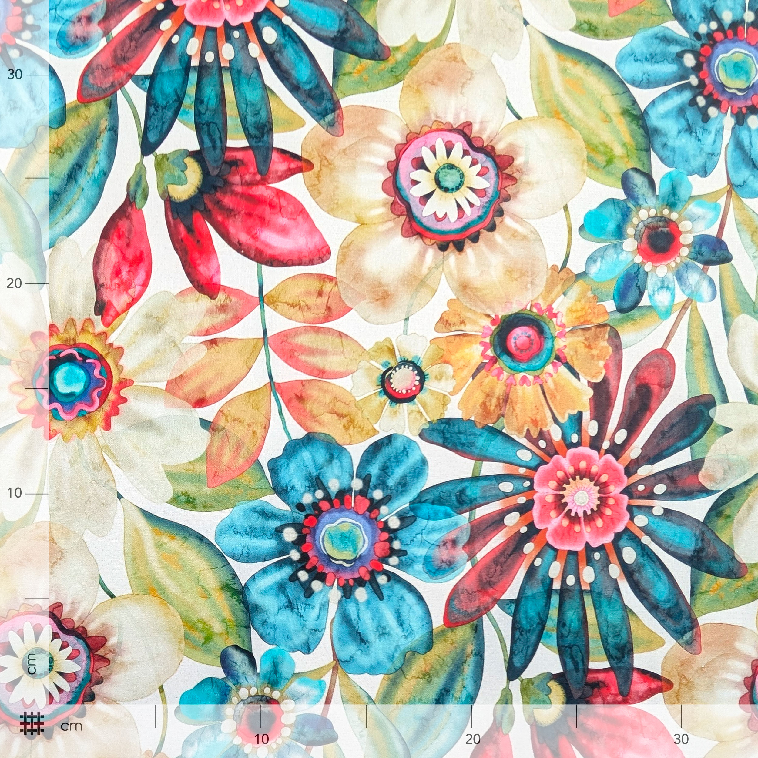Cotone Fiori Multicolor Image