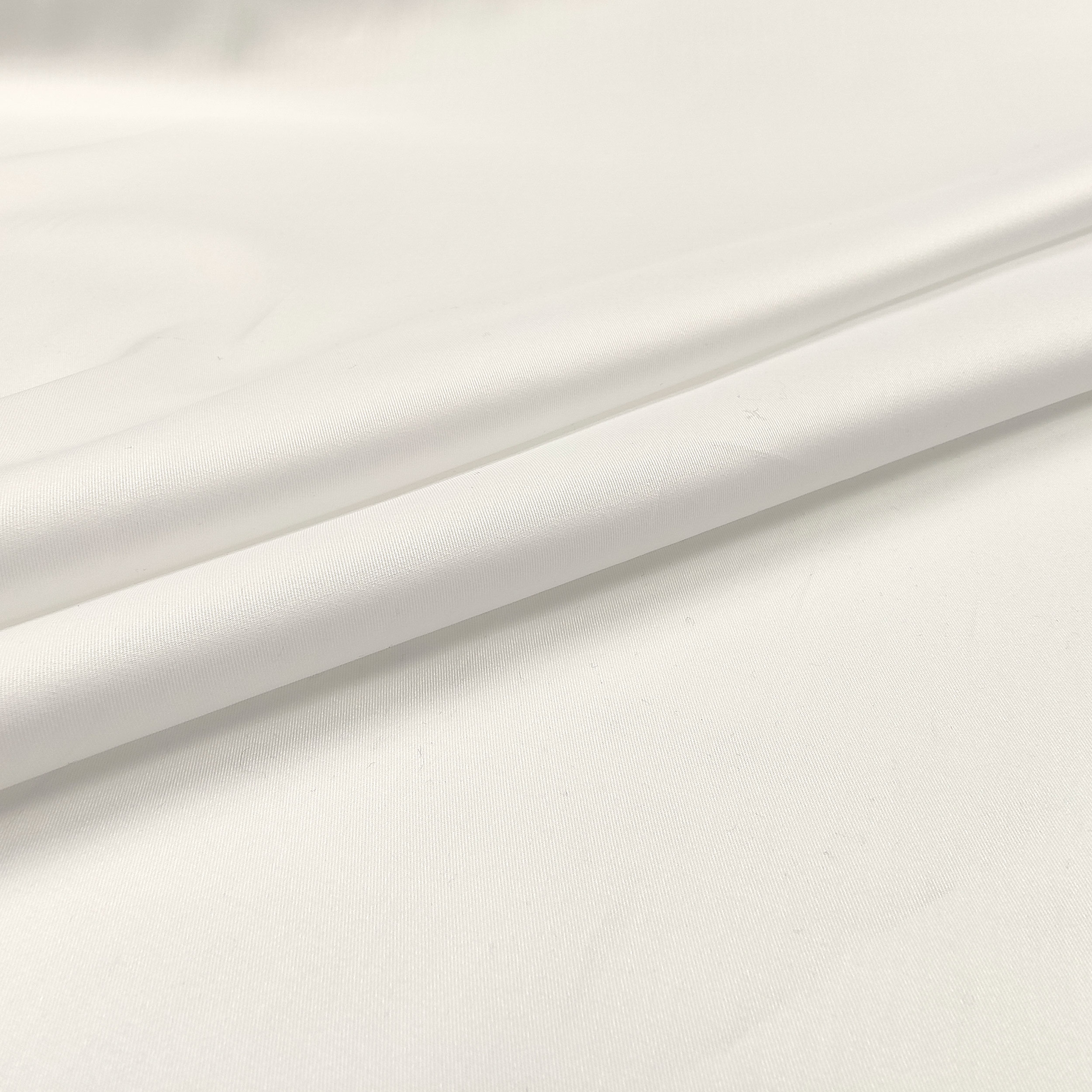 tessuto per camicia puro cotone lux bianco