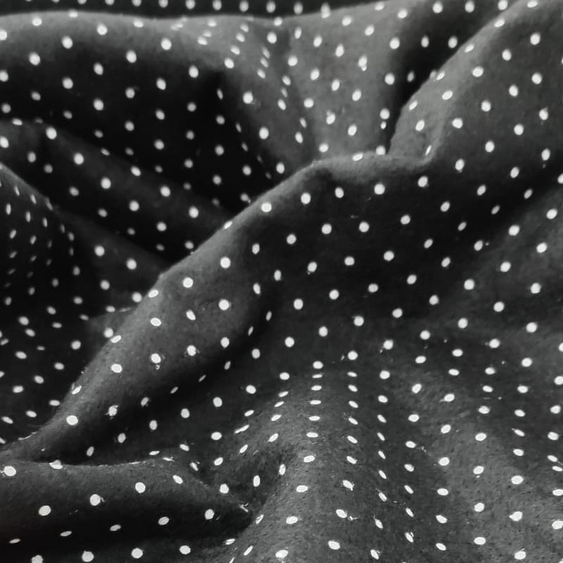 Pannolenci Nero Pois Bianchi Image