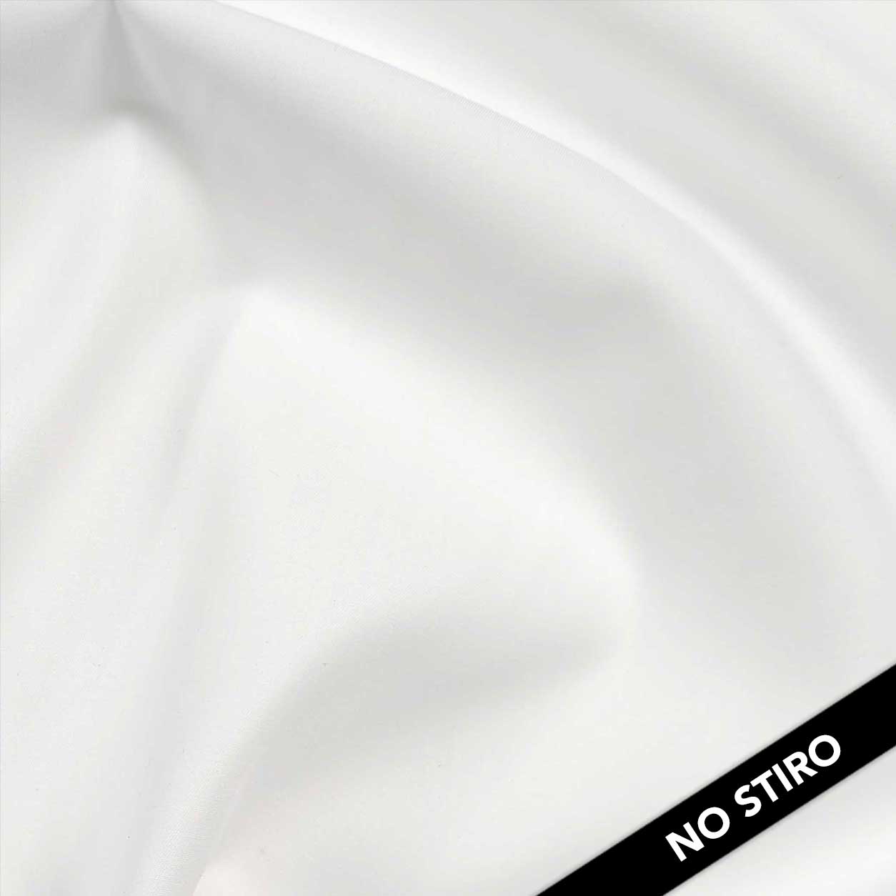Cotone per Camiceria Bianco No Stiro Brennet Swiss Image