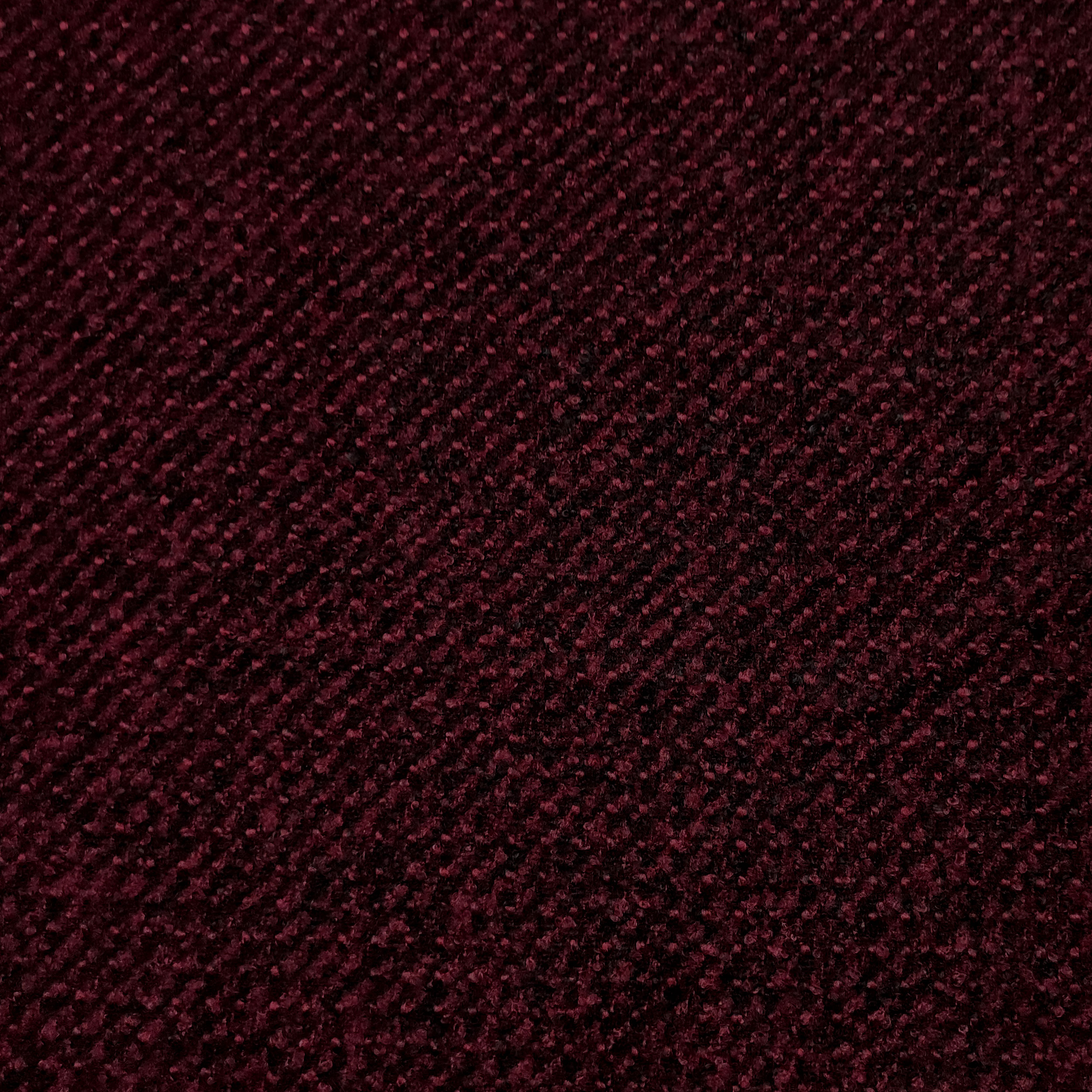 Cappotto Tweed Bordeaux e Nero