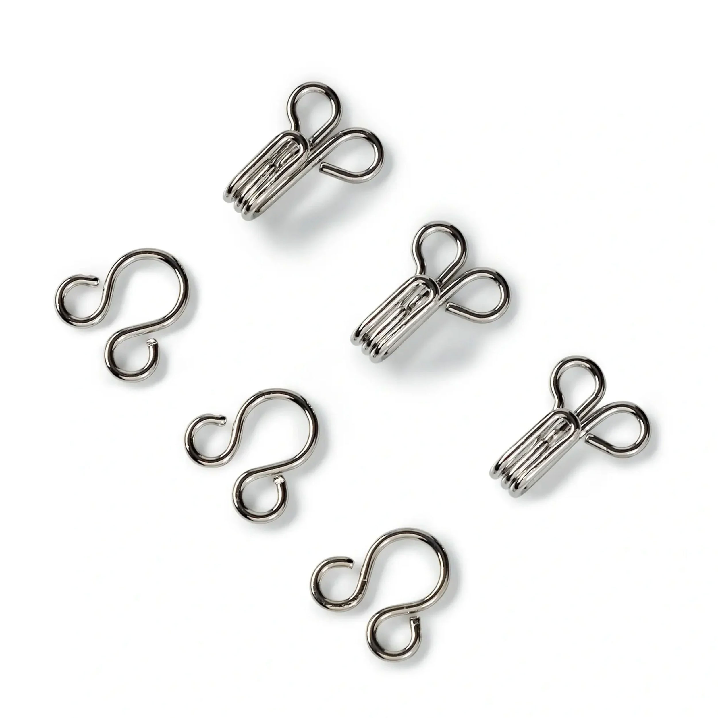 Ganci ed Occhielli Argento Prym No. 2