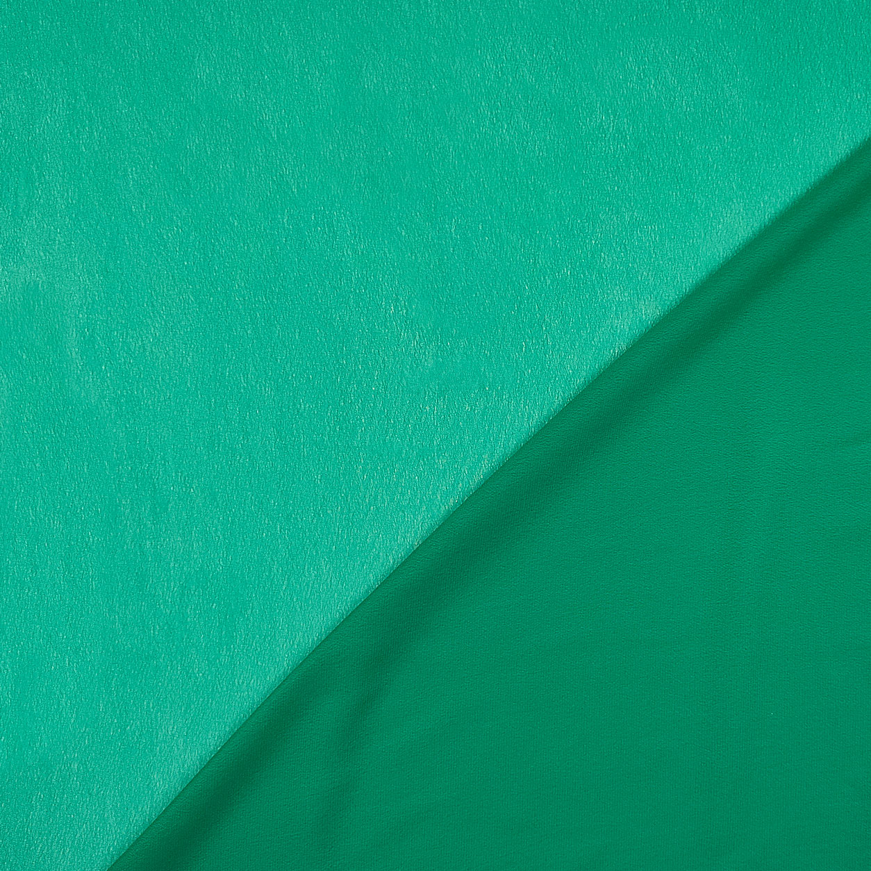 Tessuti al metro georgette verde tinta unita