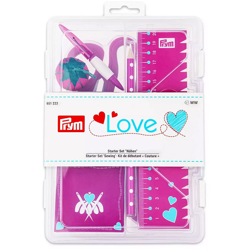 Kit Accessori per Cucito Rosa Prym Love