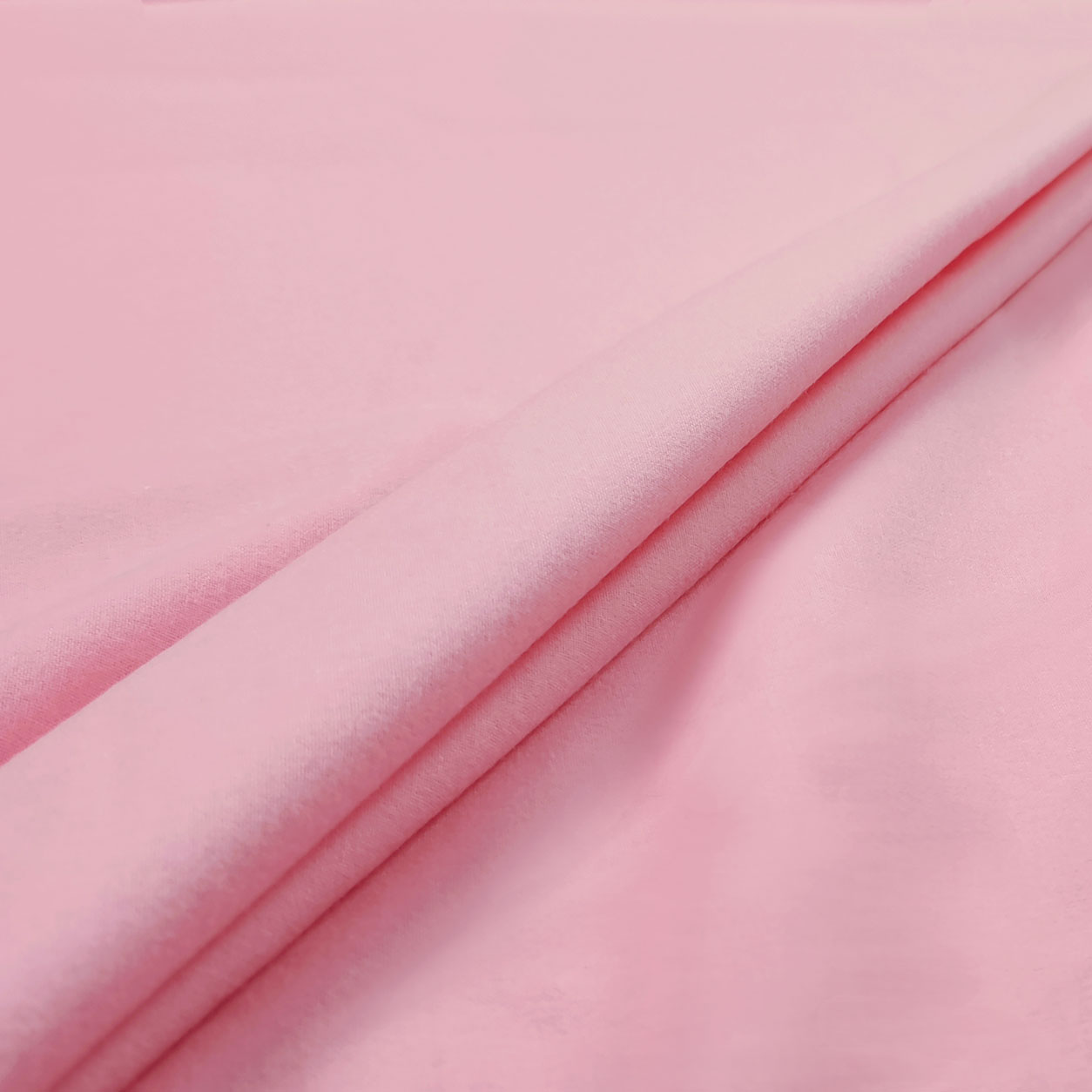 Flanella in cotone lenzuolo rosa