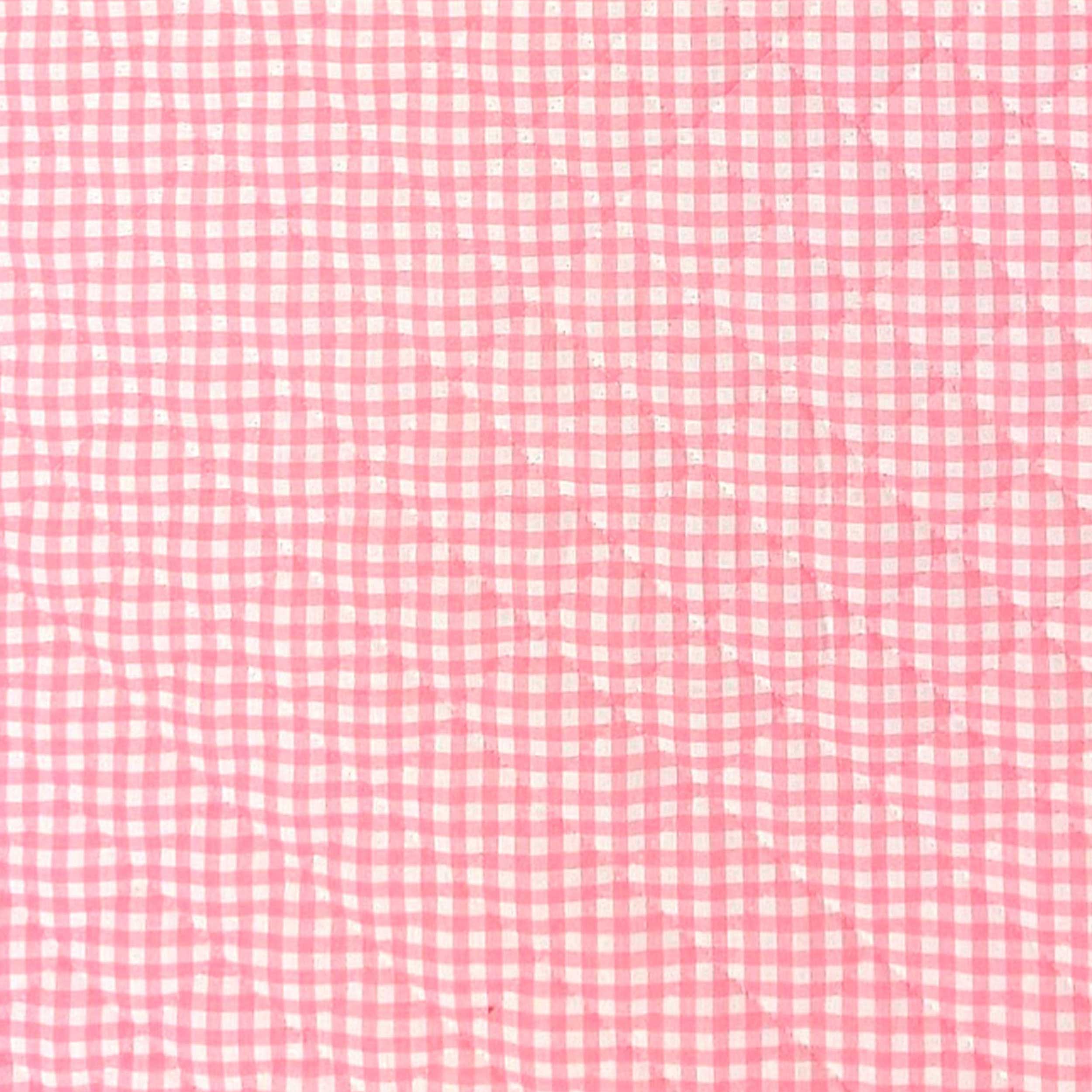 Coperta Quadretti Rosa  Image