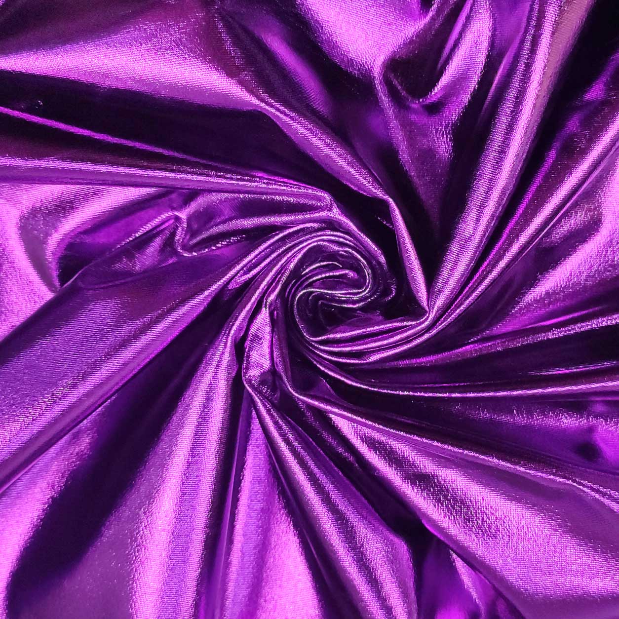 tessuto per costumi da bagno viola metalizzato