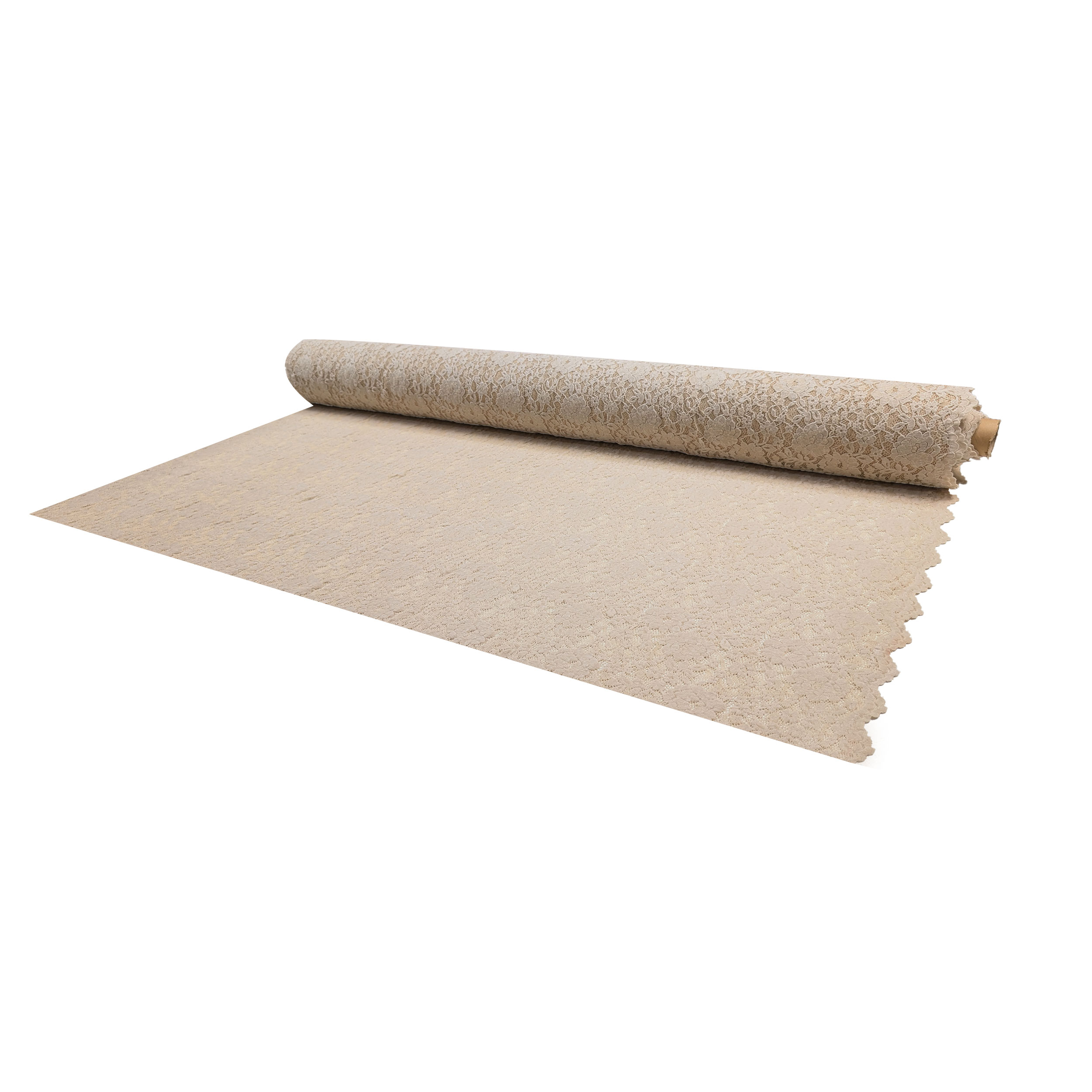Pizzo Inserto Rose Velluto Beige Image