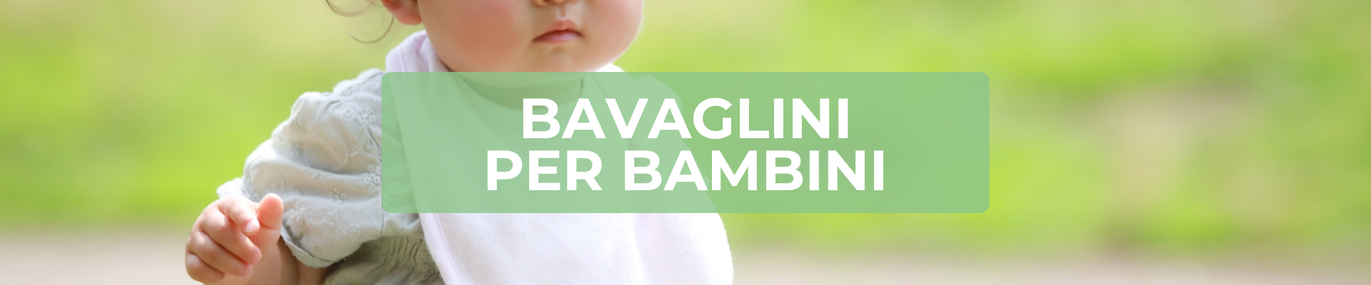 bavaglini per bambini
