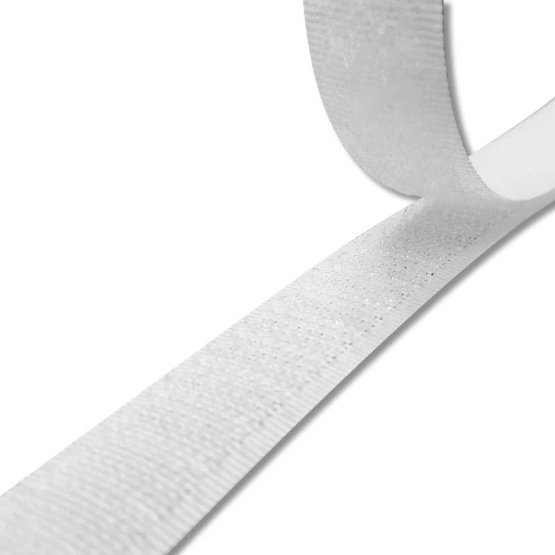 Velcro da Cucire 3cm Bianco Parte Asola Morbida