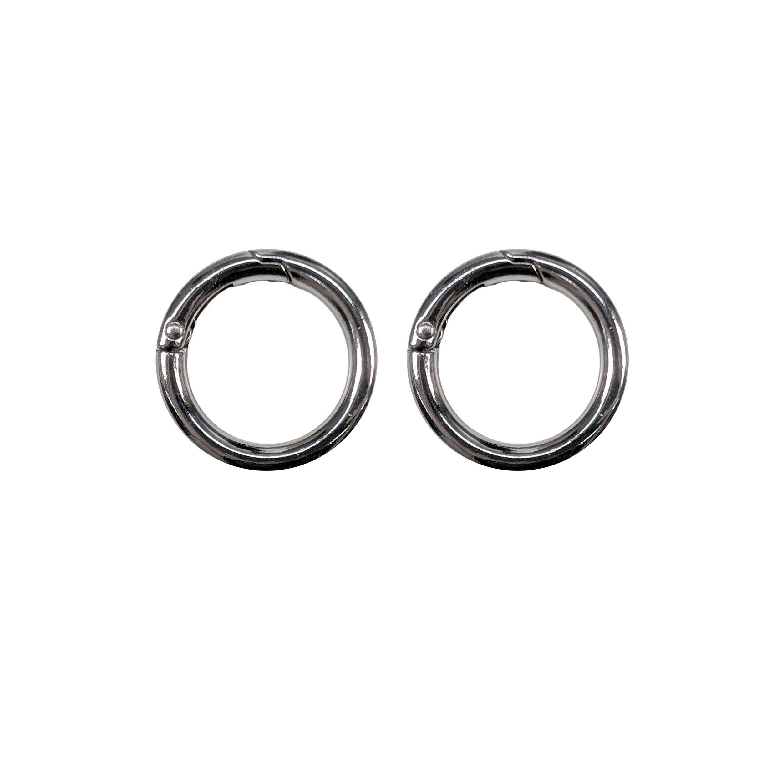 Moschettoni ad Anello Argento 25 mm  Image