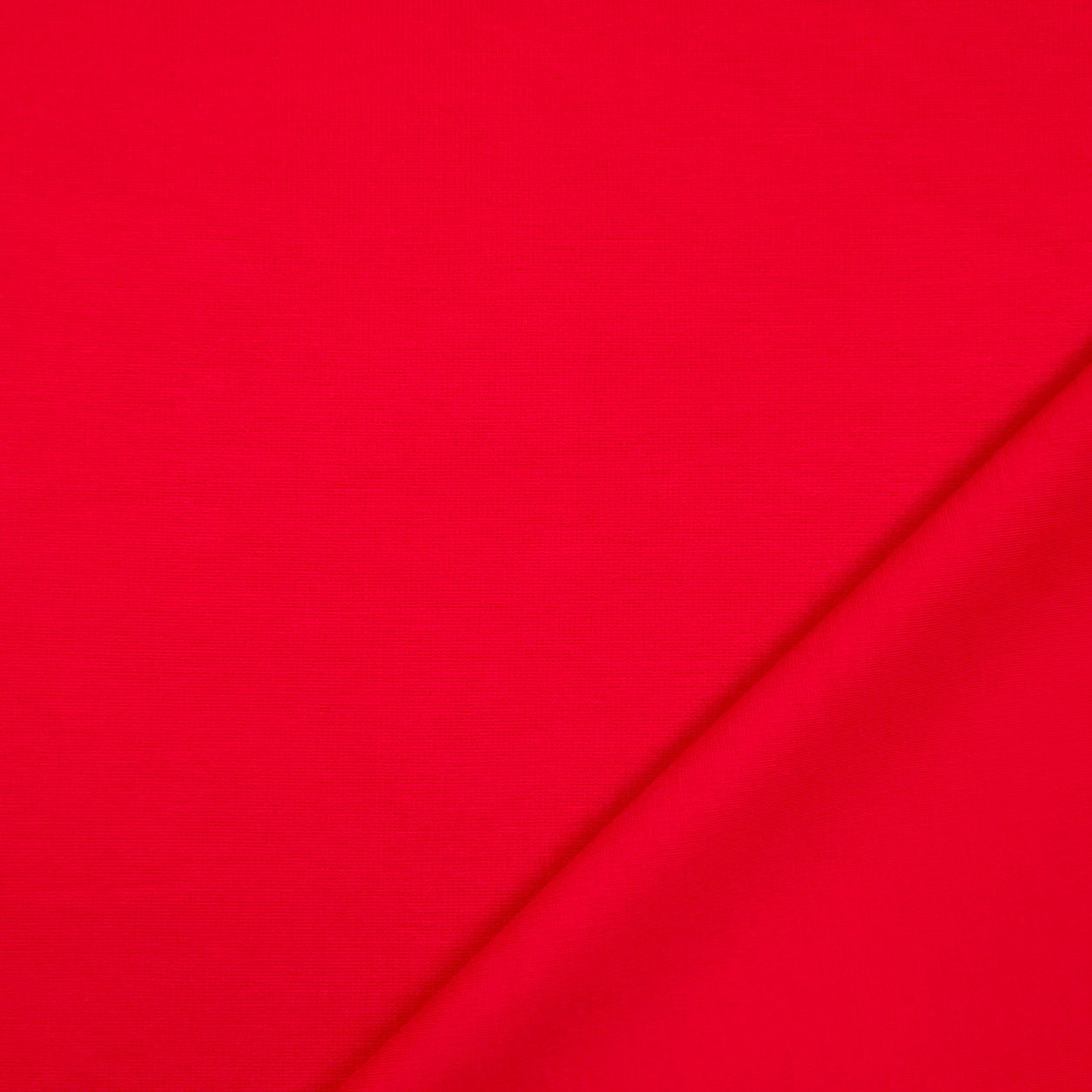 Maglia punto milano tessuto invernale rosso