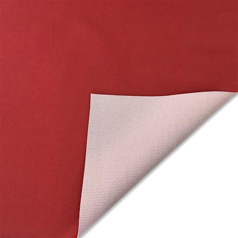 Ritaglio Finta Morbida Rosso Scuro 60x140 cm