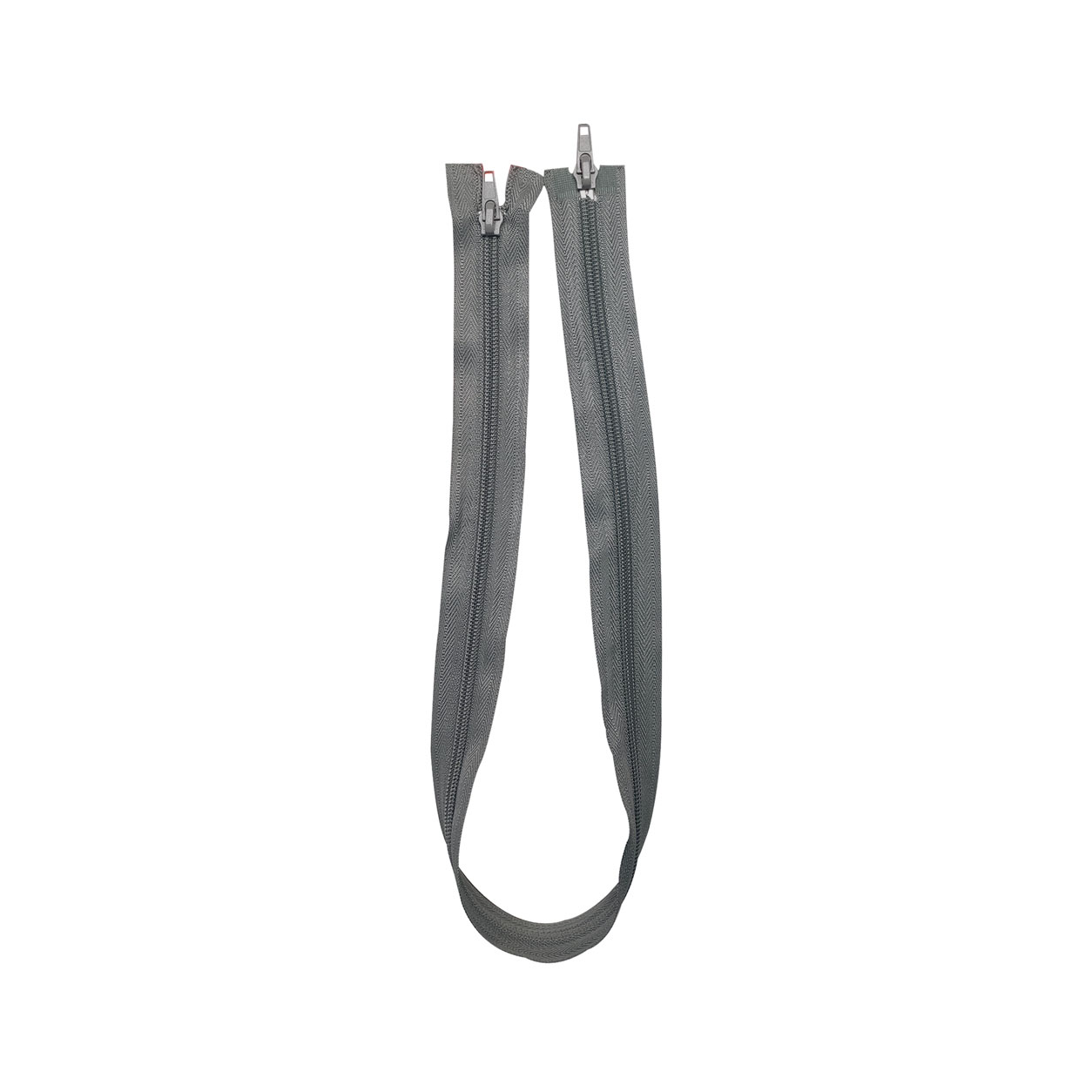 Cerniera Lunga A Doppio Cursore #5 In Resina: 150 Cm, Open-End, Autobloccante, Per Cucito Creativo, Abbigliamento E Borse, Larghezza 3,5 Cm - 2