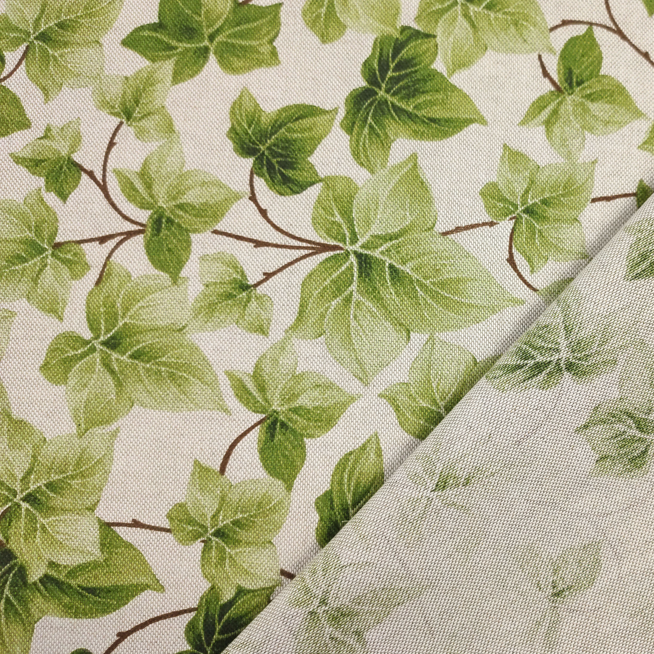Tessuto in Misto Cotone Edera Image