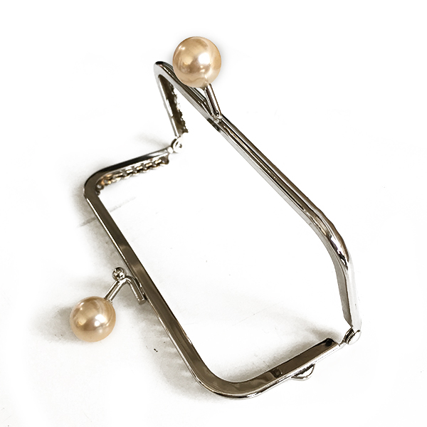 Click Clack Rettangolare Argento 12,5 cm con Palline Colorate 1