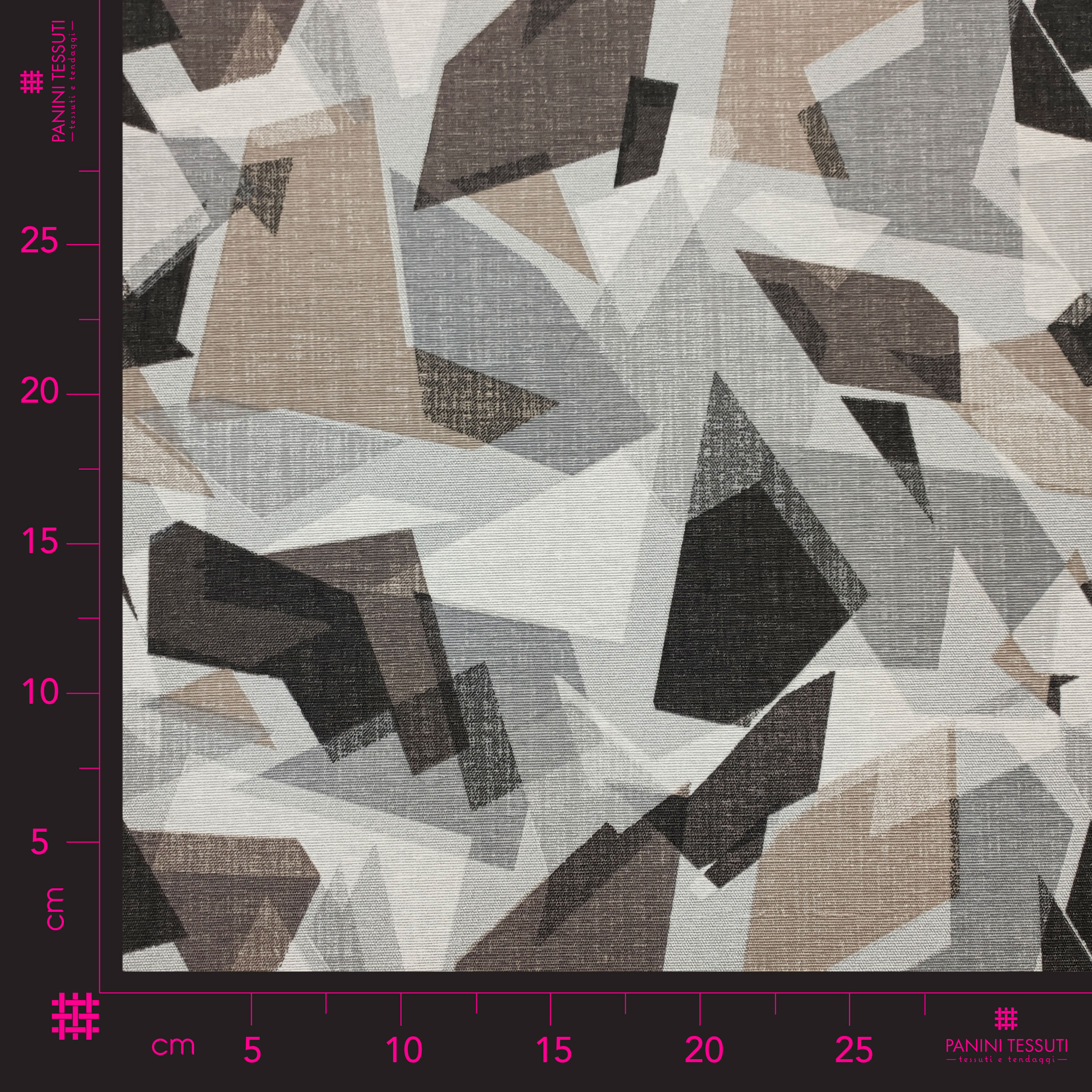 Passatoia da Cucina Geometria Toni Grigio e Beige