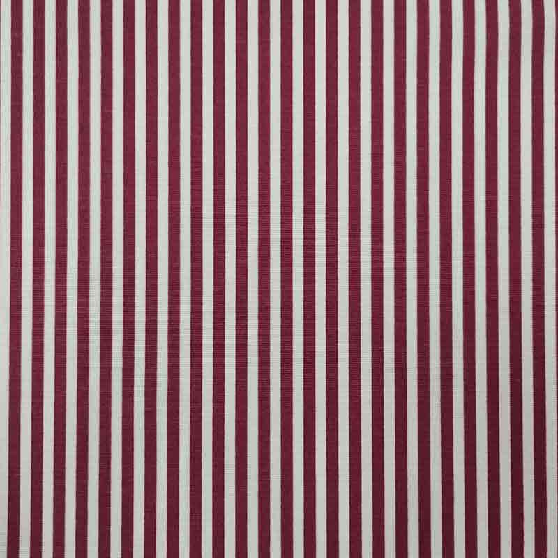 Tessuto Misto cotone arredo righe rosse