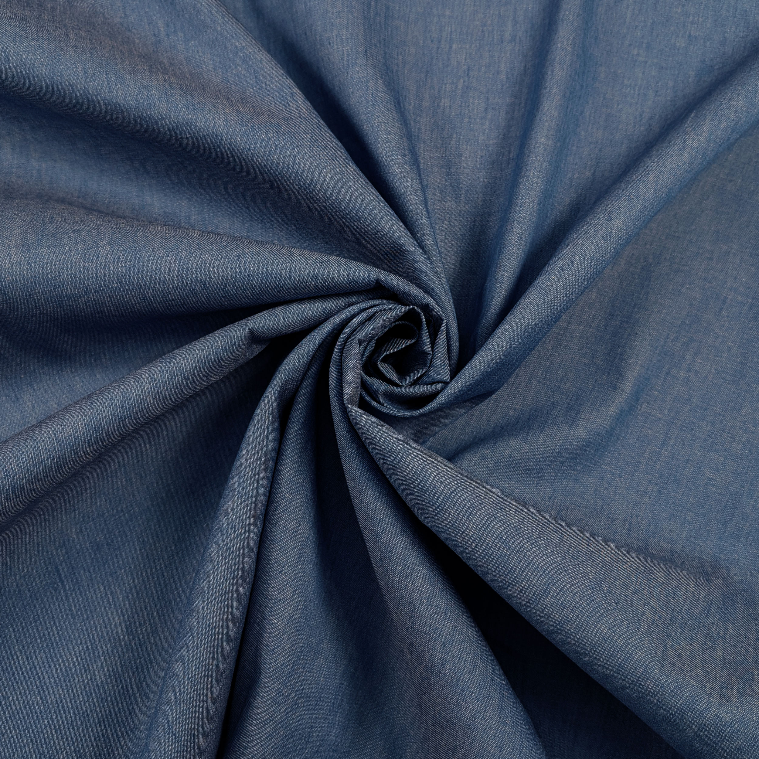 Jeans Cotone Chambray Blu Medio Image