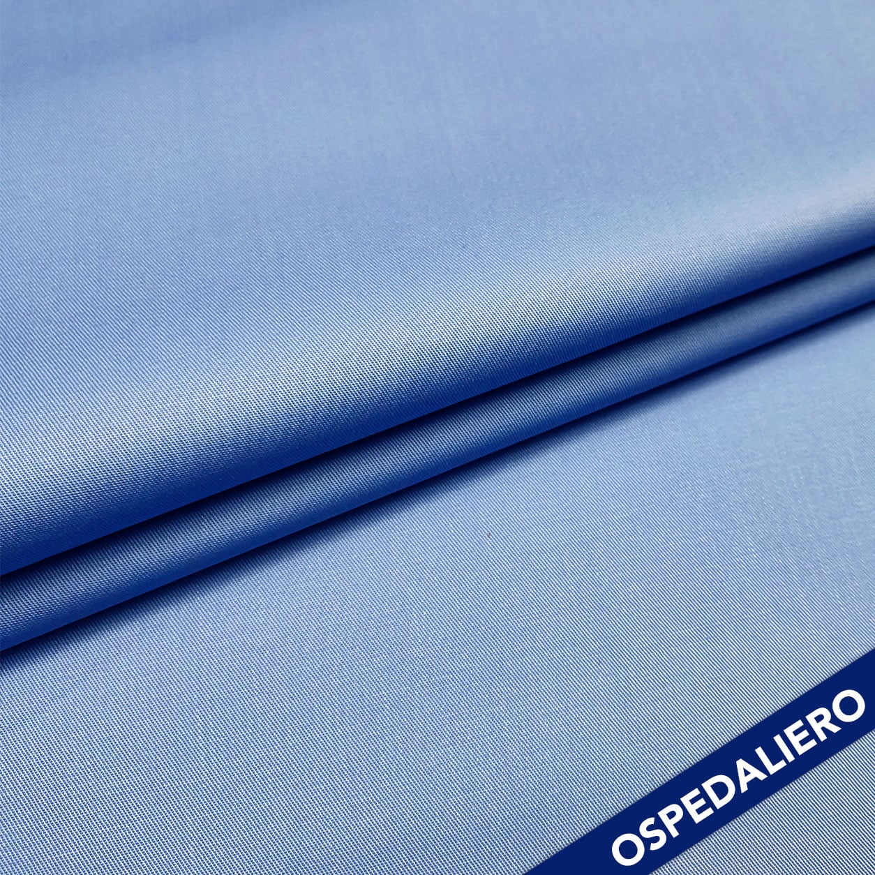 Gabardine Cotone Ospedaliero Celeste Image