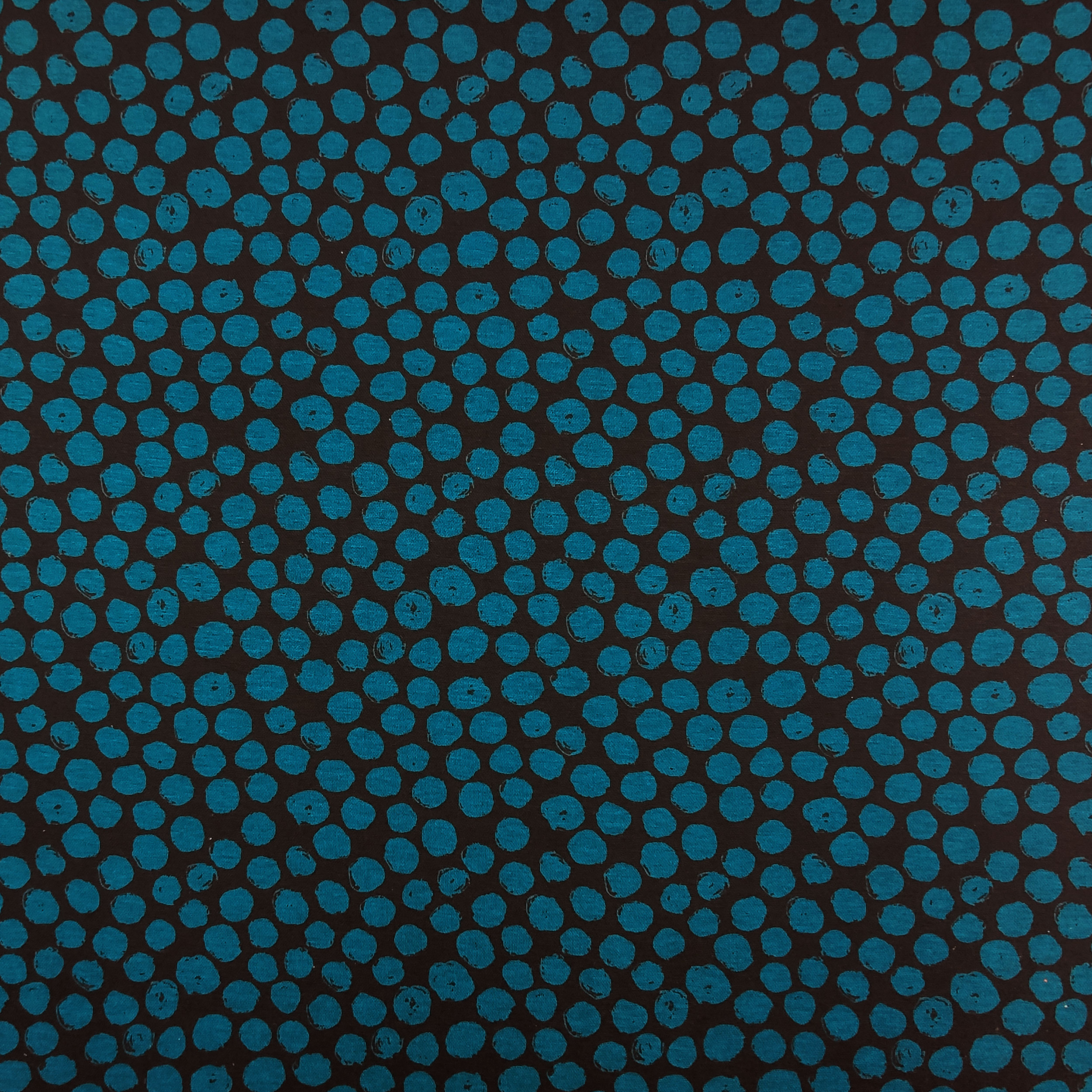 Punto Milano Pois Astratti Petrolio Sfondo Nero