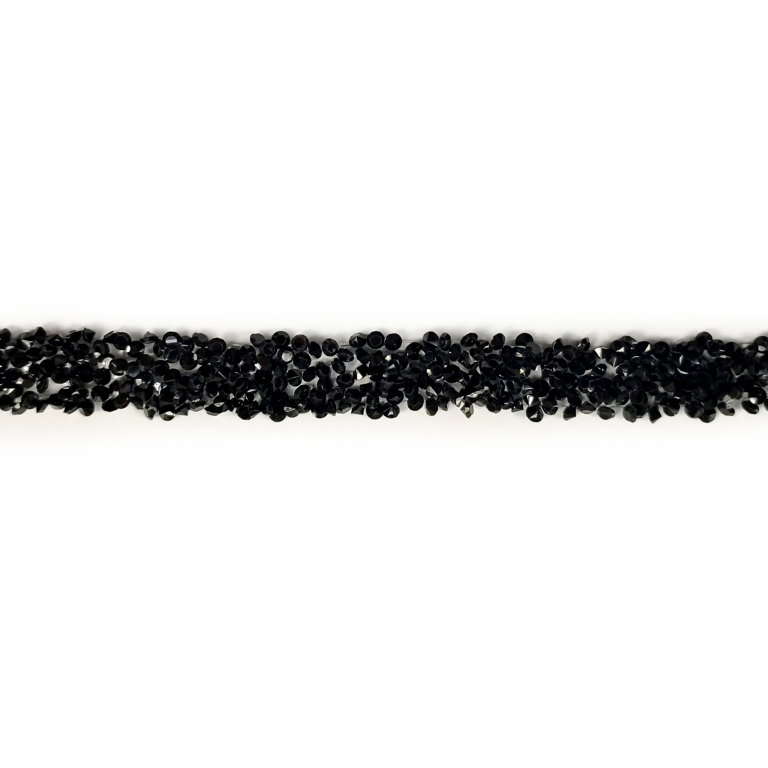 Passamaneria Perle e Strass tipo Swarovski Termoadesiva Image