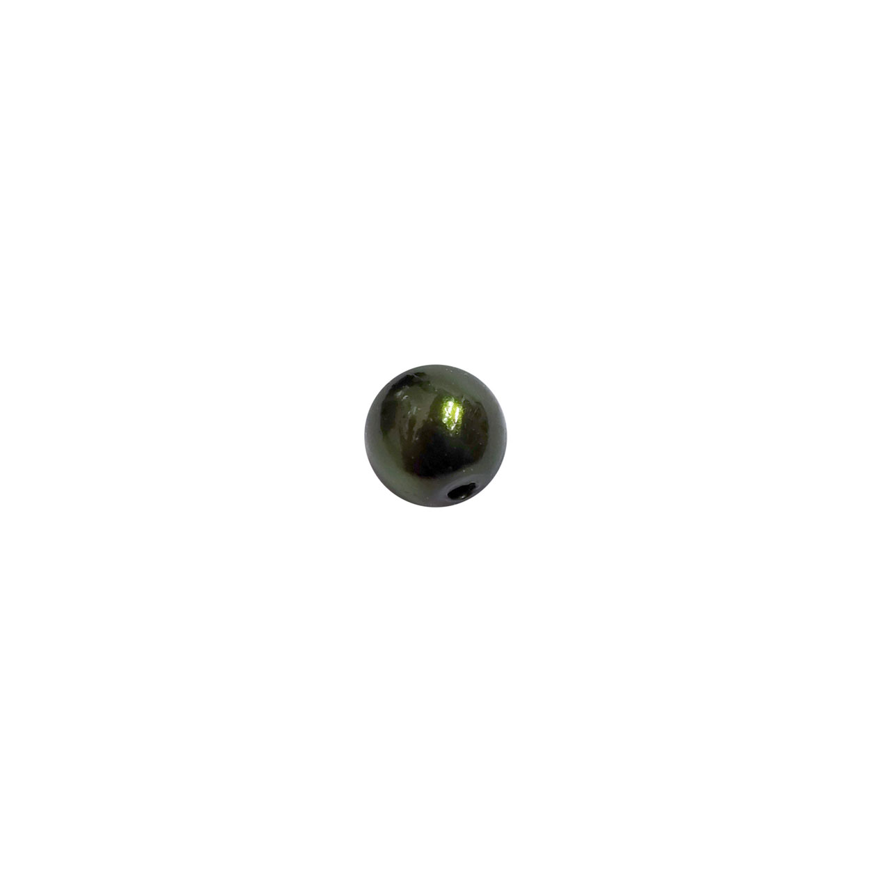 Perline gutermann verde scuro 8 mm