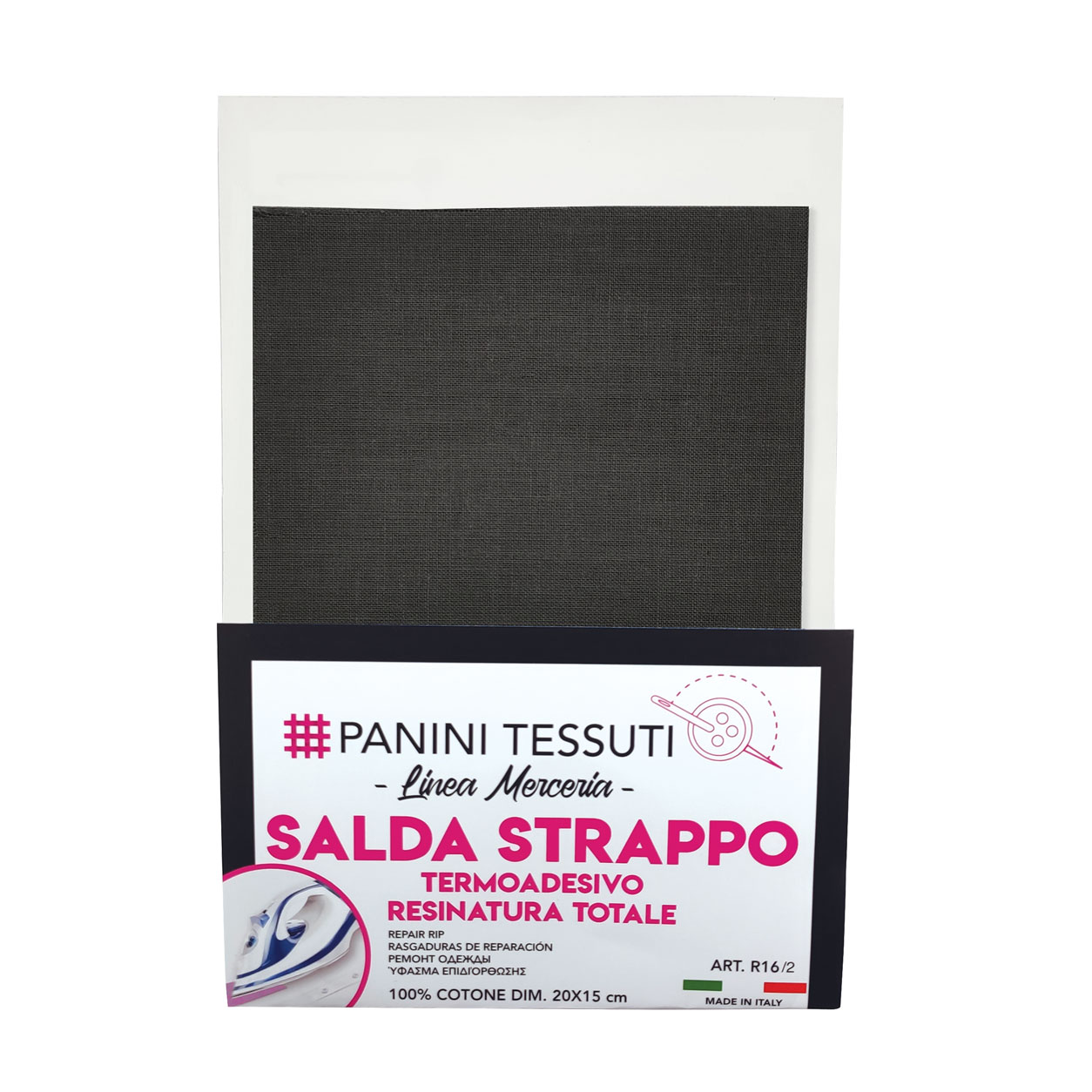 Grigio Scuro Salda Strappo Cotone (1)