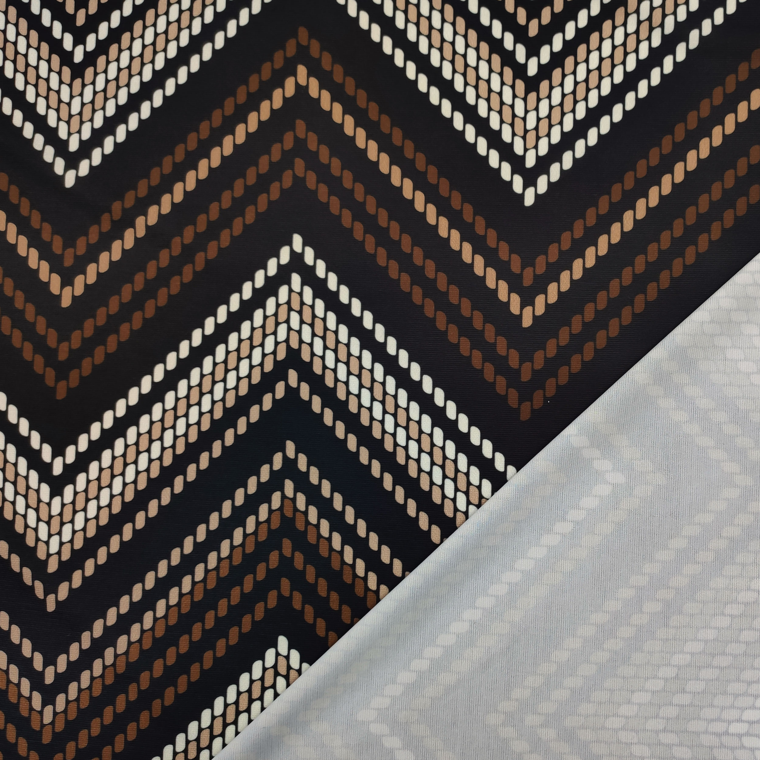 Maglina Moda Astratto Beige Marrone