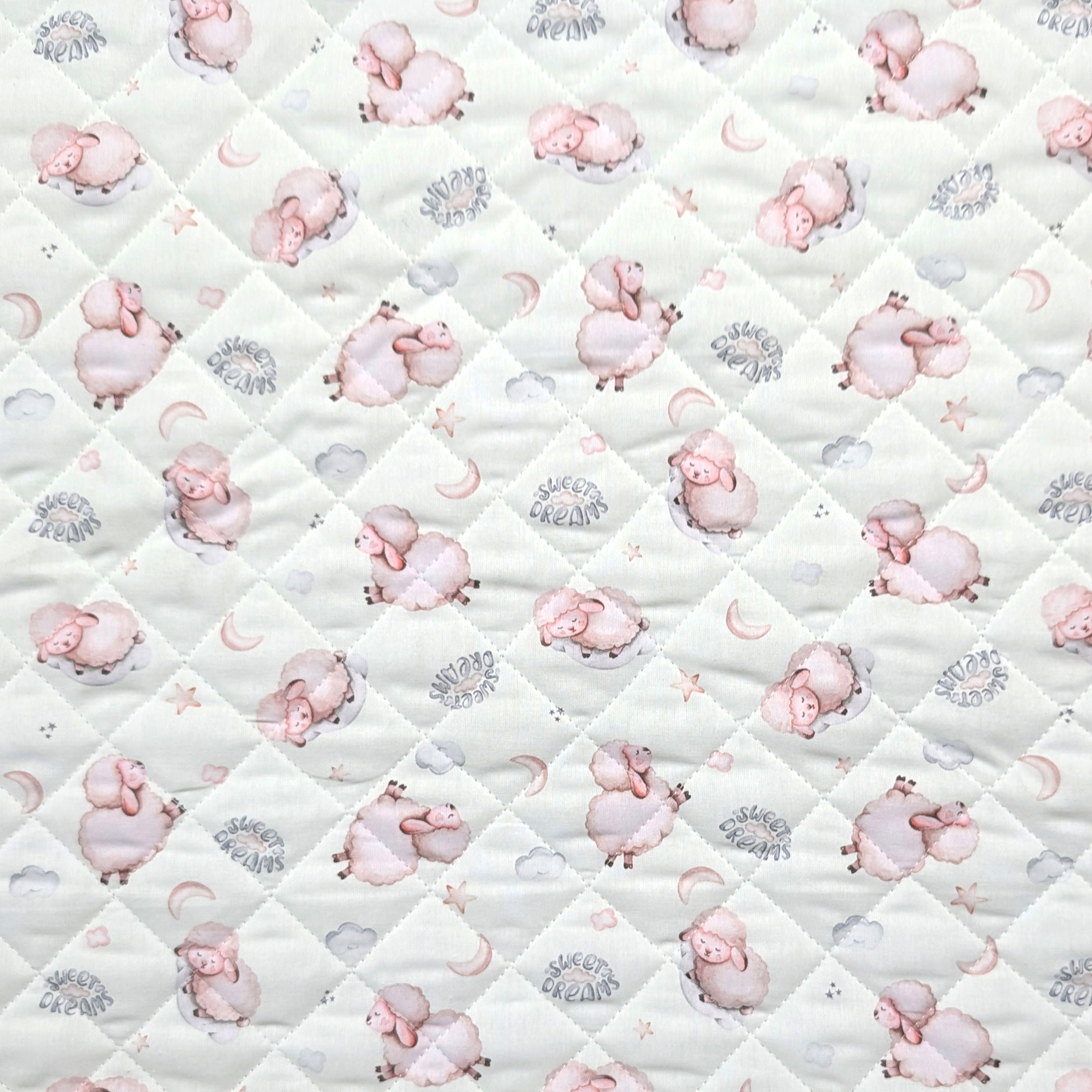 Tessuto Trapuntato Pecorelle Sweet Dreams Image