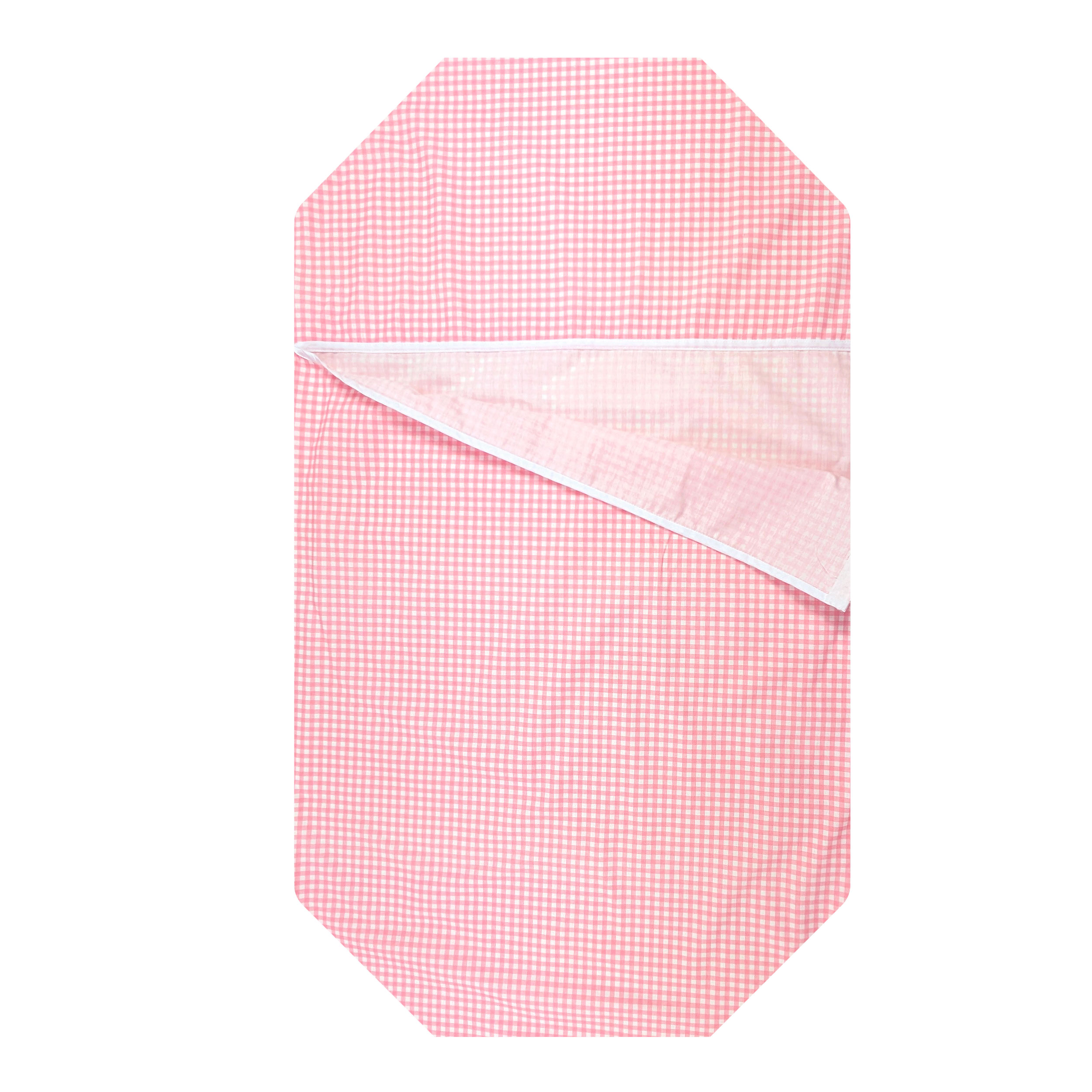 Sacco Nanna Estivo Sagomato per Brandine Quadretti Rosa Image