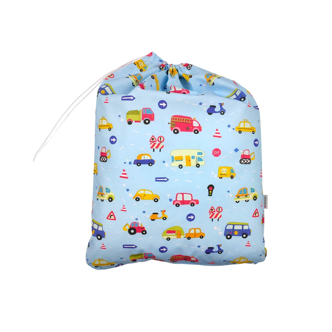 sacchetto-asilo-fantasia-macchinine-grandi-sfondo-azzurro sacchetto-asilo-fantasia-macchinine-grandi-sfondo-azzurro