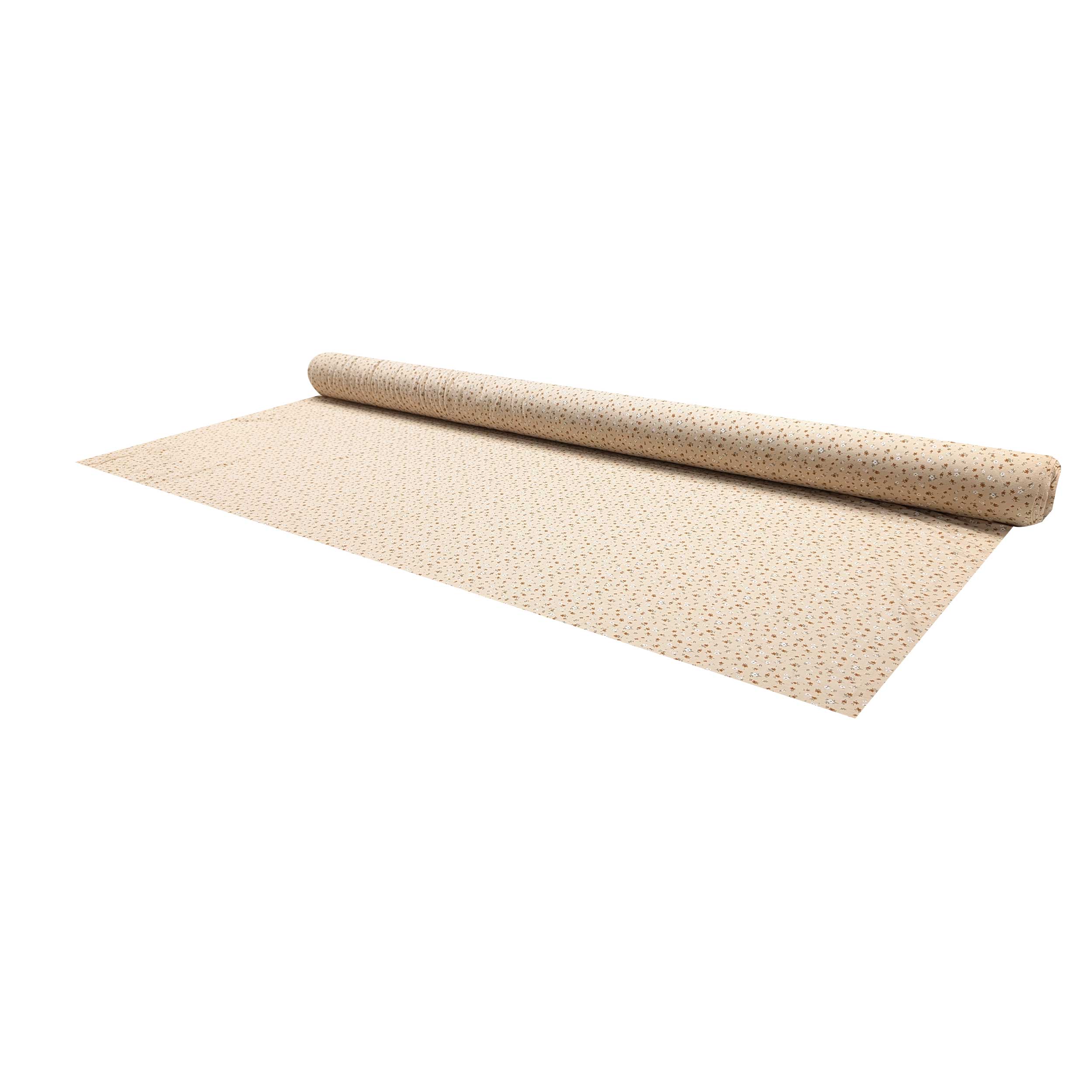 Jersey Cotone Beige Fantasia Fiorellini Image