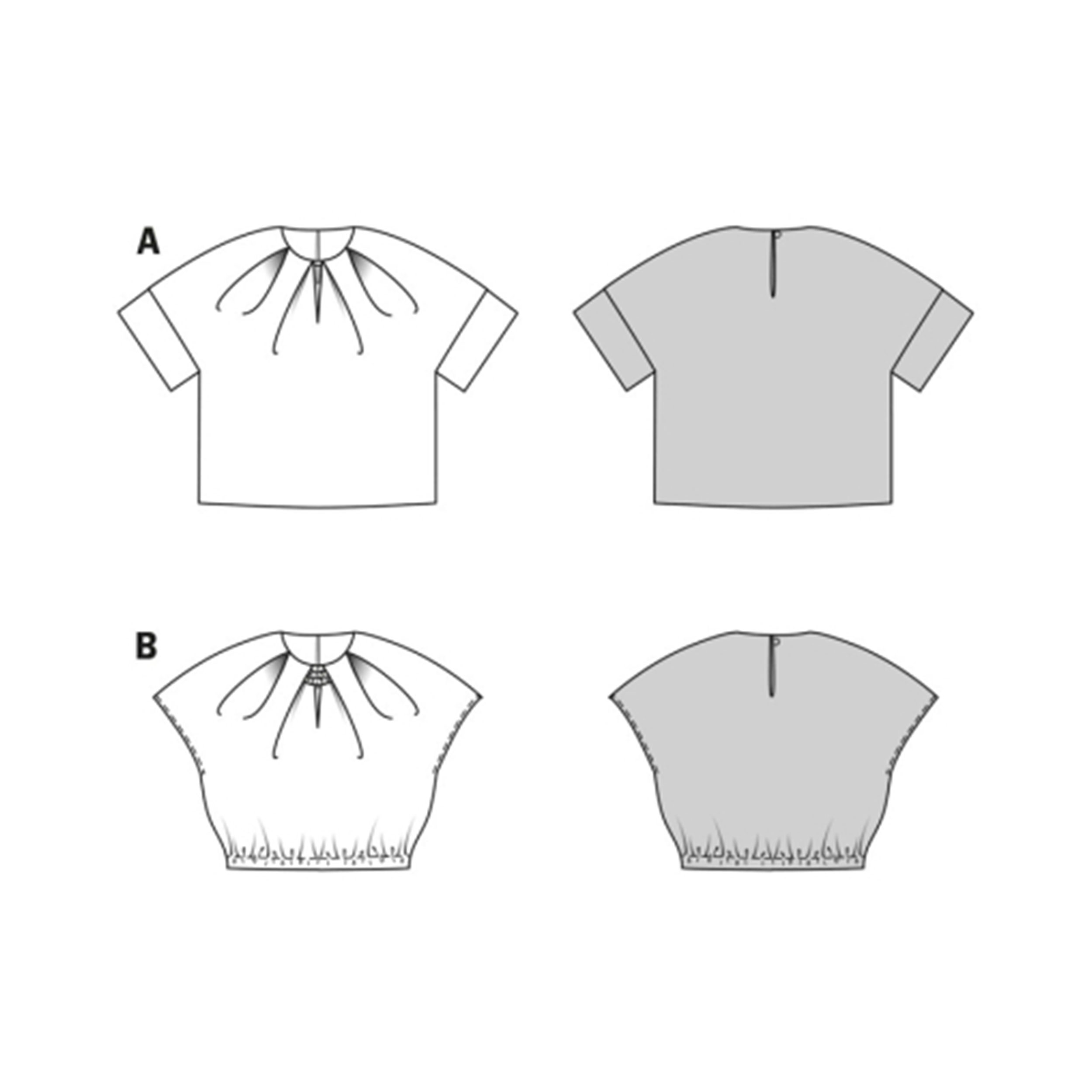 Cartamodello Burda Medium Blusa Image