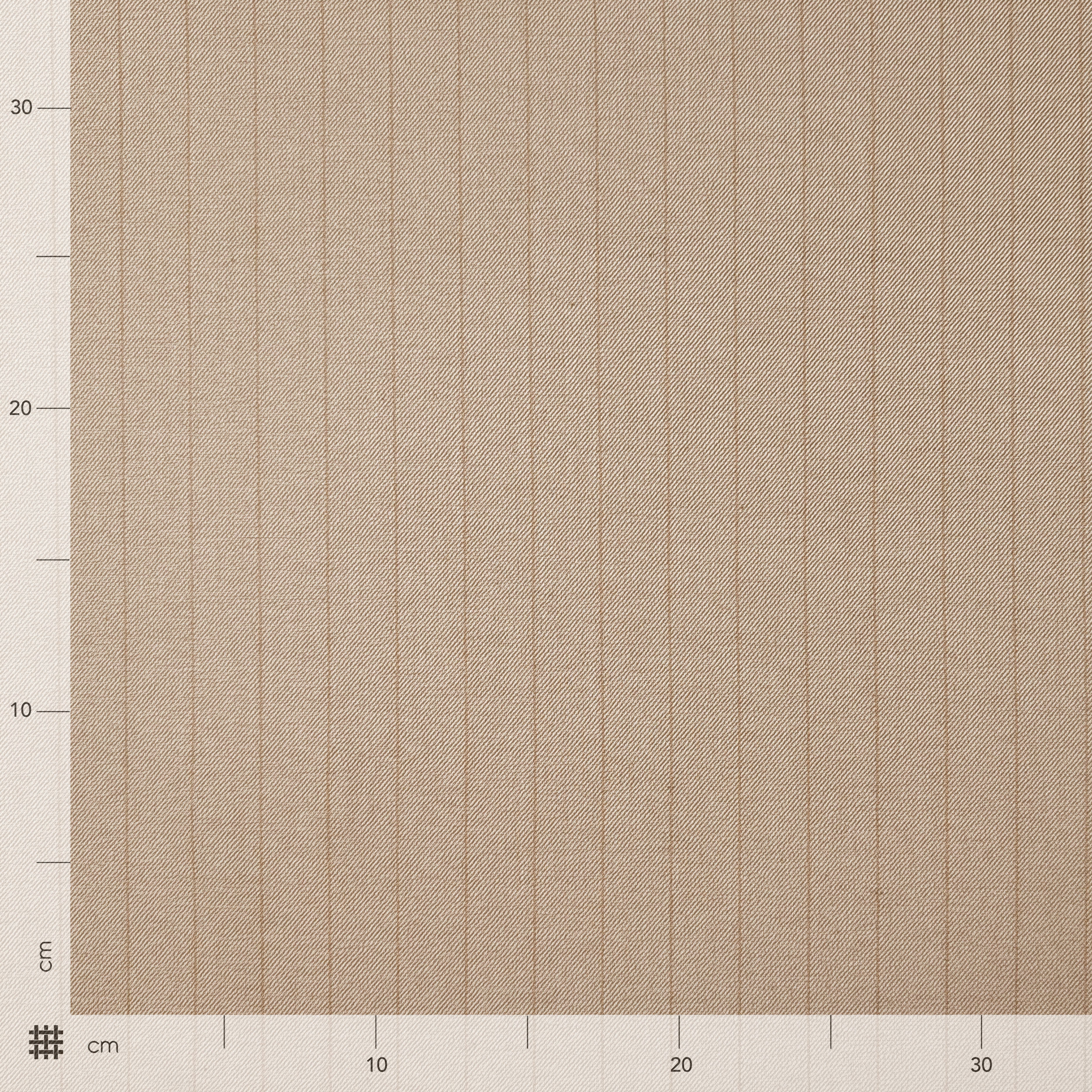 Viscosa Elastica Beige Righe Sottili Image