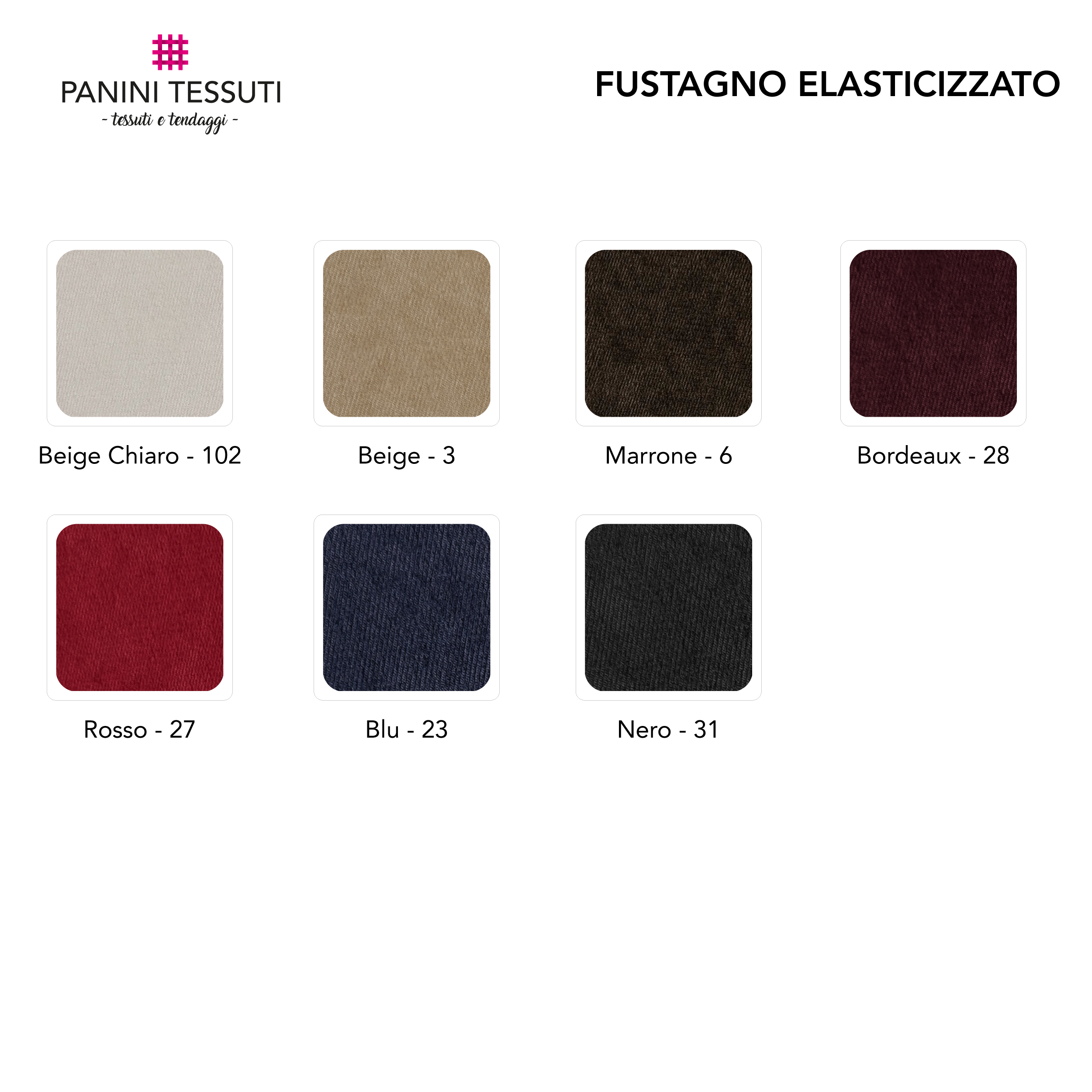 Fustagno Elasticizzato Tinta Unita Image