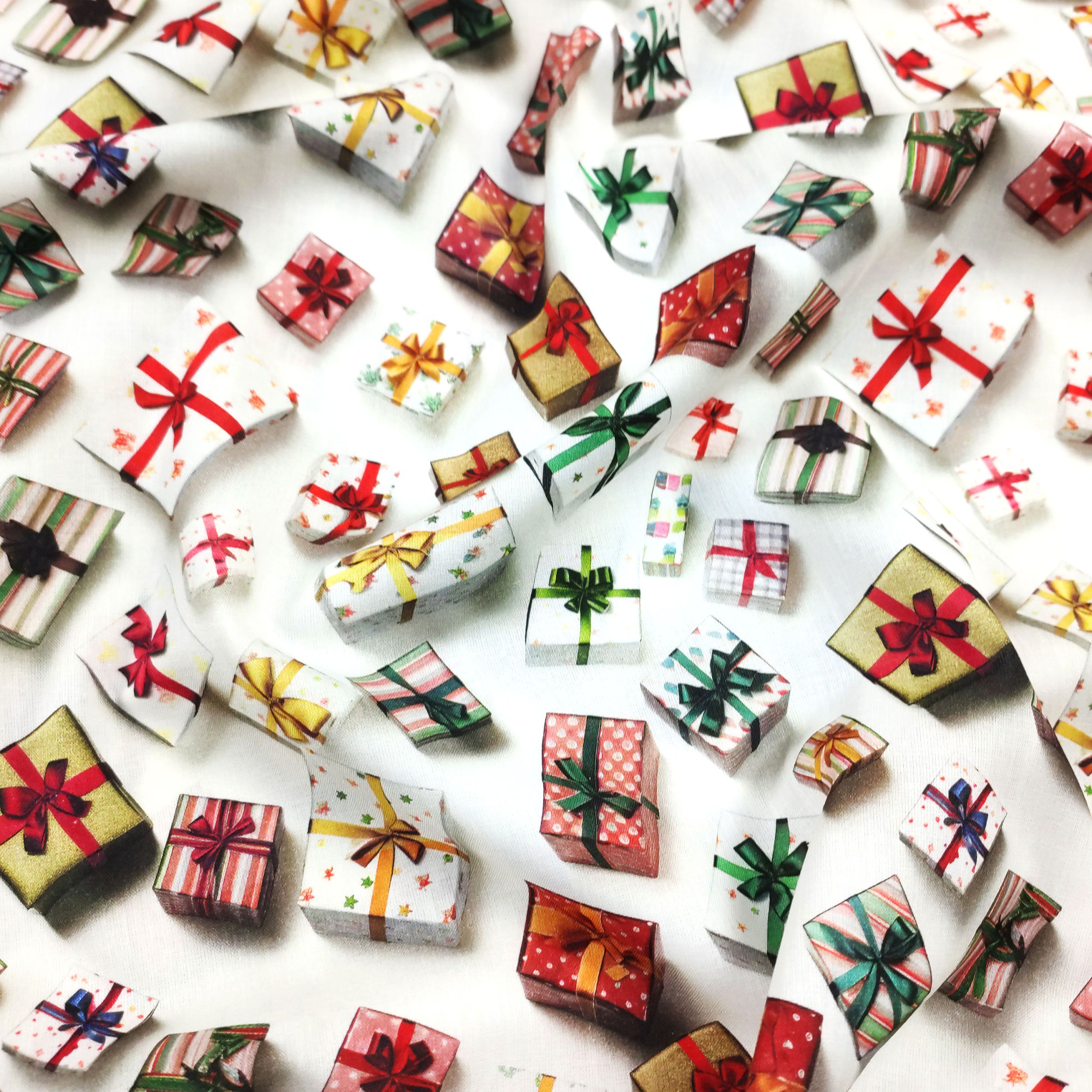 Tessuto Cotone Regali di Natale Image