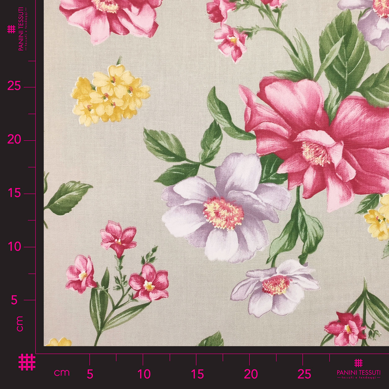 panama-puro-cotone-bouquet-di-fiori-sfondo-grigio