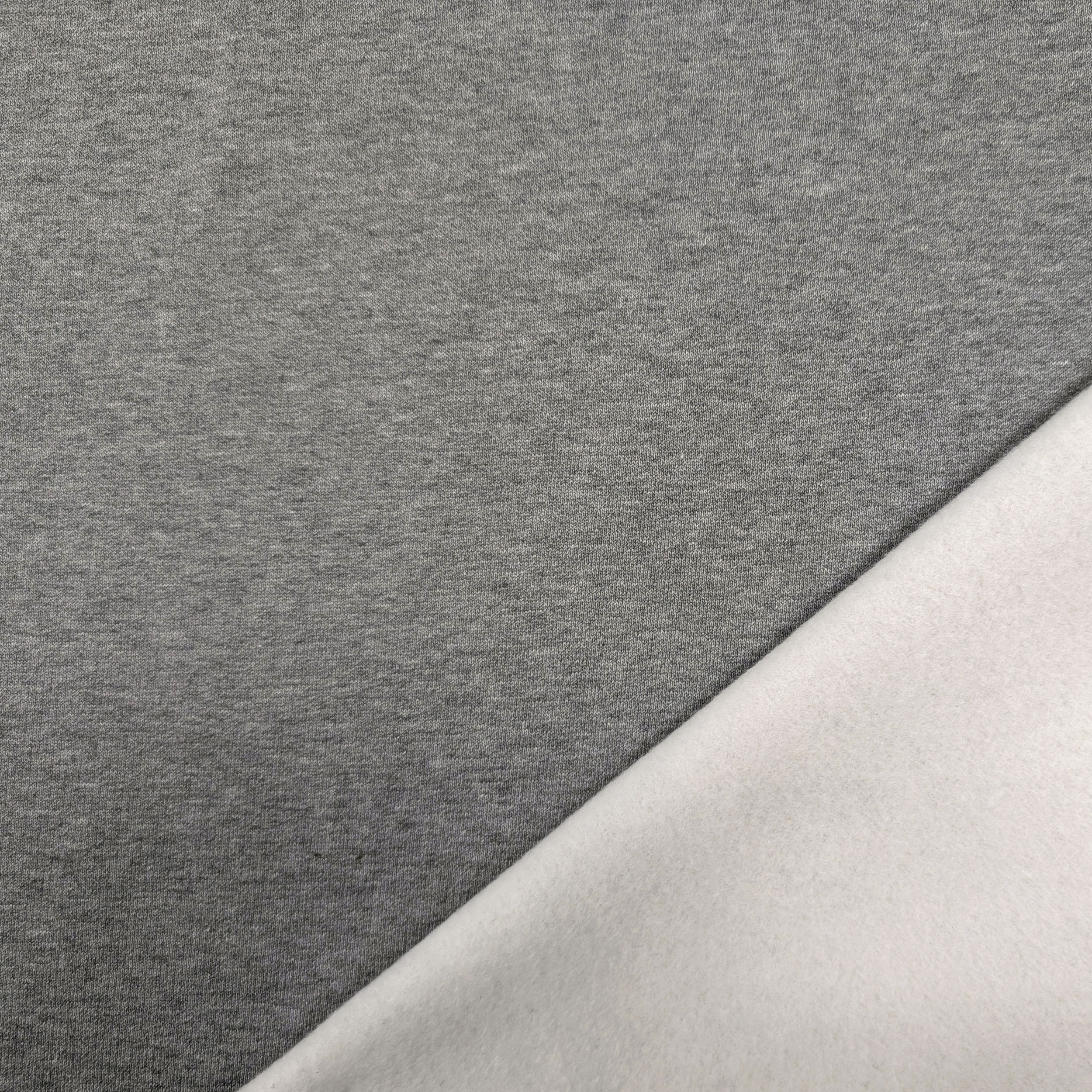 Felpa Cotone Invernale Grigio Melange Image