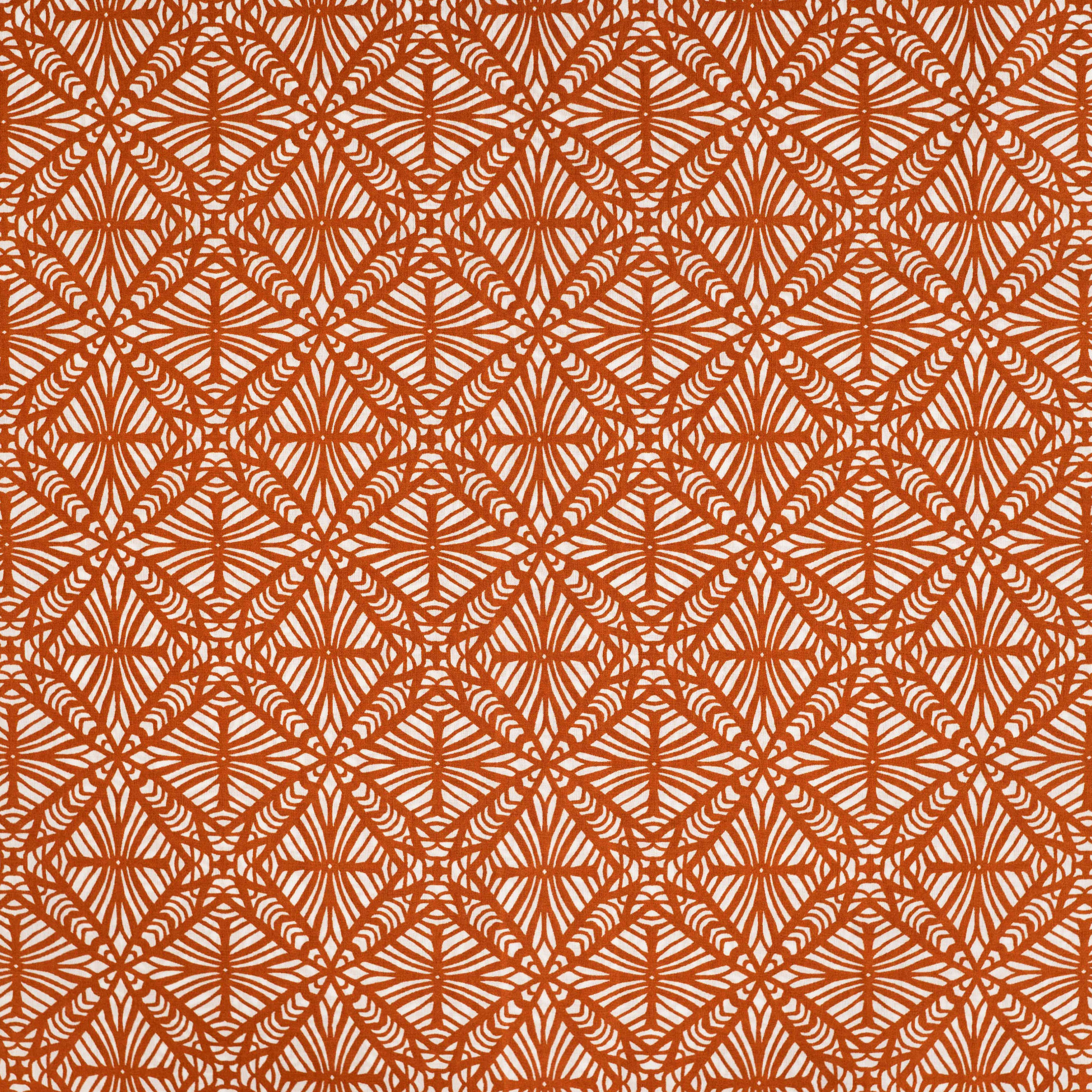 Ritaglio Cotone Fantasia Batik Cognac 280x135 cm Image