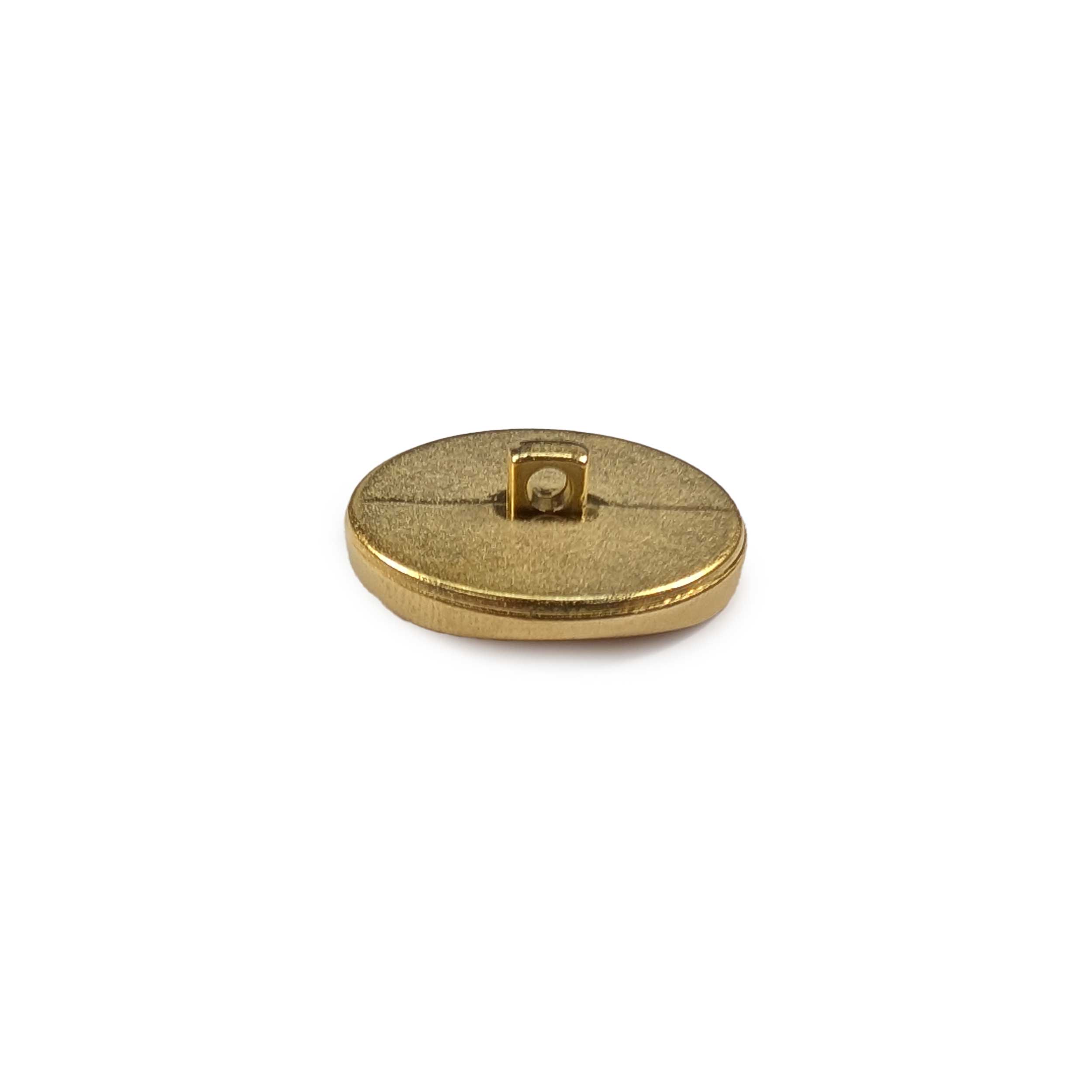 Bottone Moda Lucido Oro Striato Image
