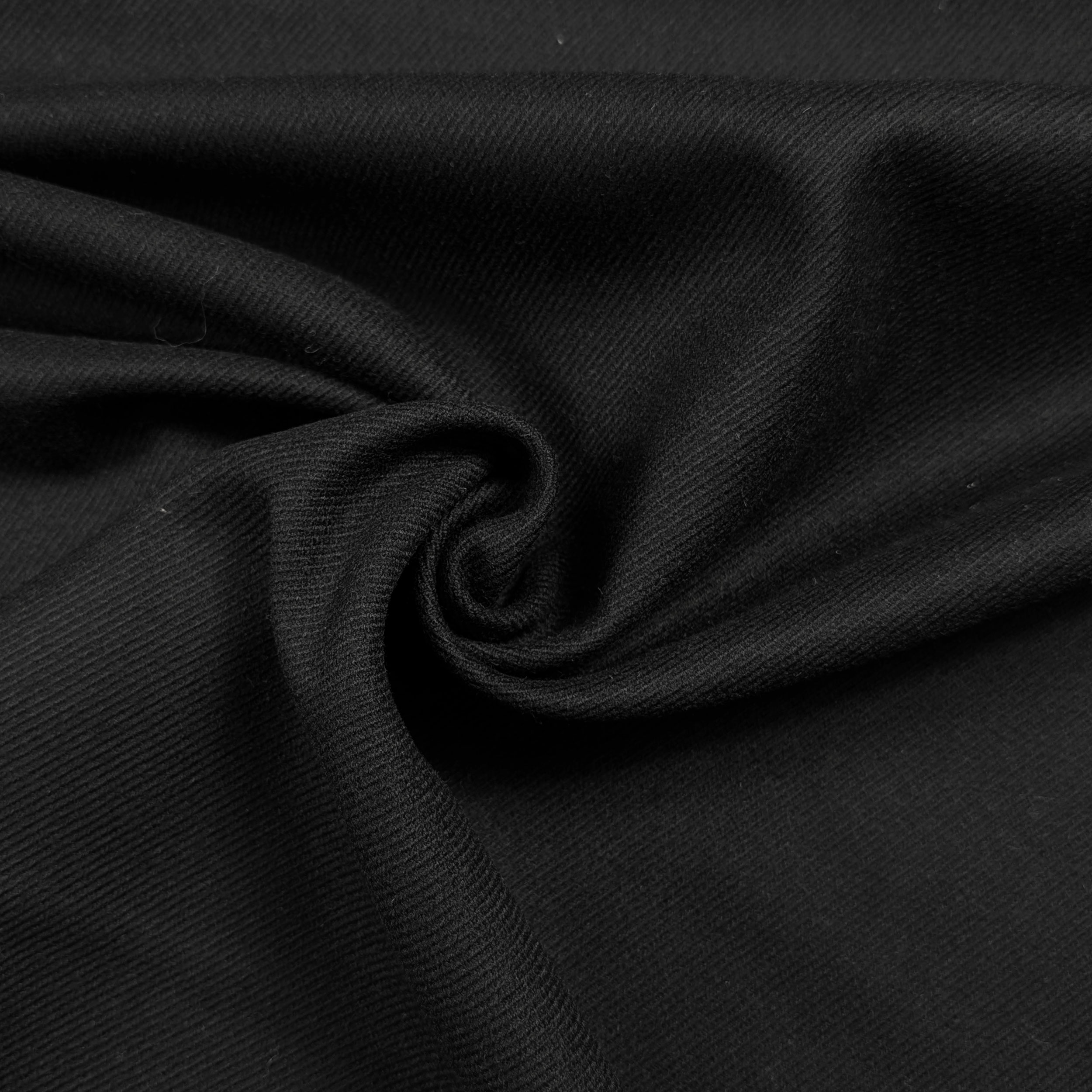 Cappotto Lana Tinta Nera Image