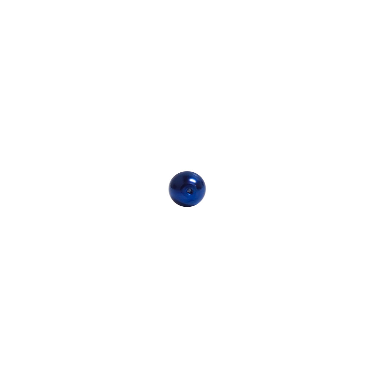 Perlina singola Gutermann 6 mm blu
