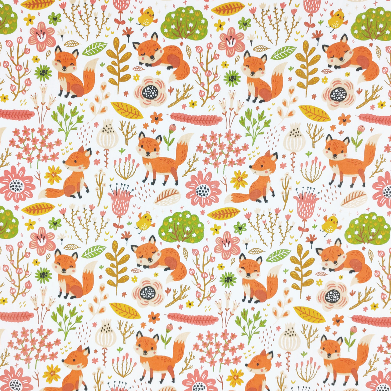 Stoffe-cotone-volpi-nel-bosco