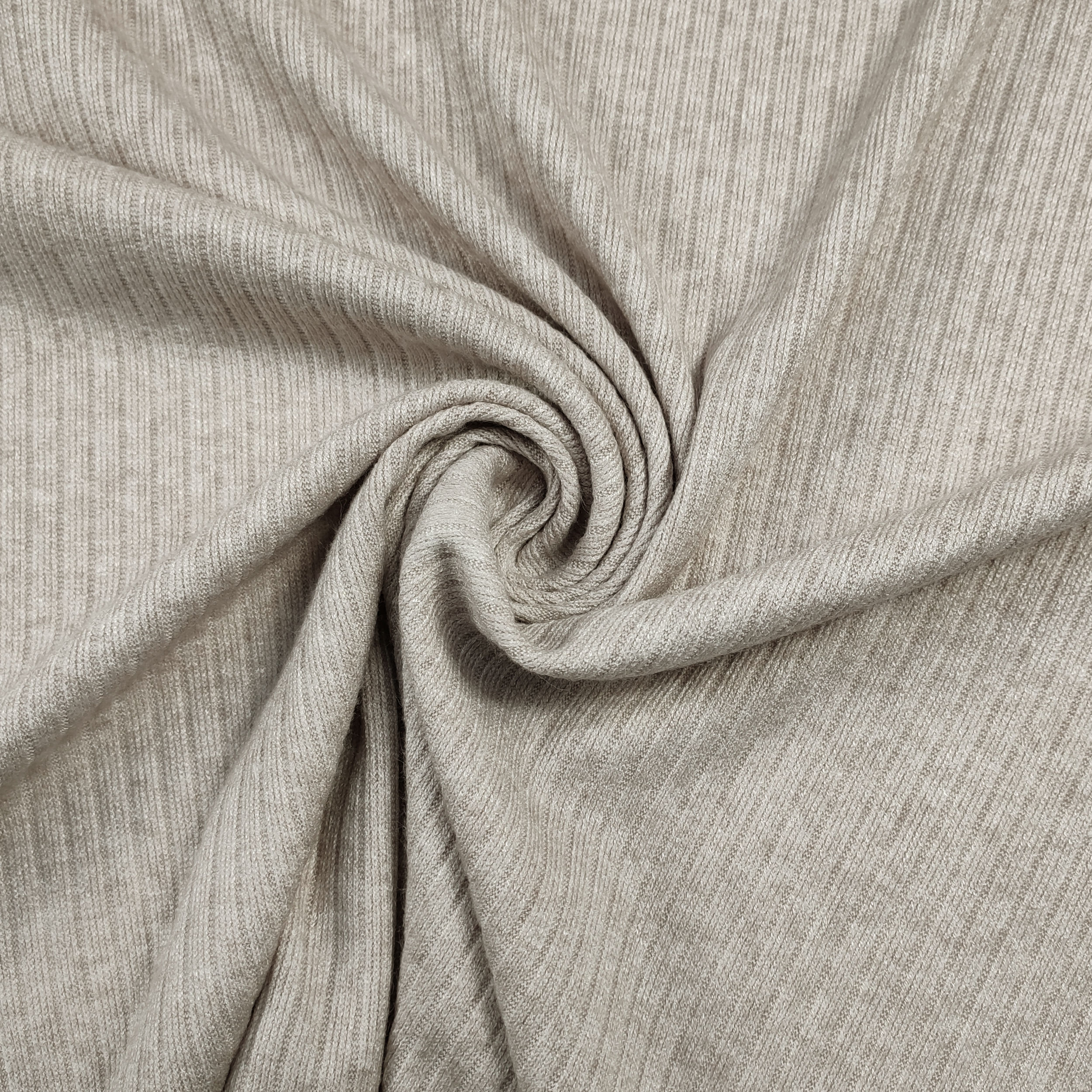 Maglina Mano Cachemire Canettata Beige Melange
