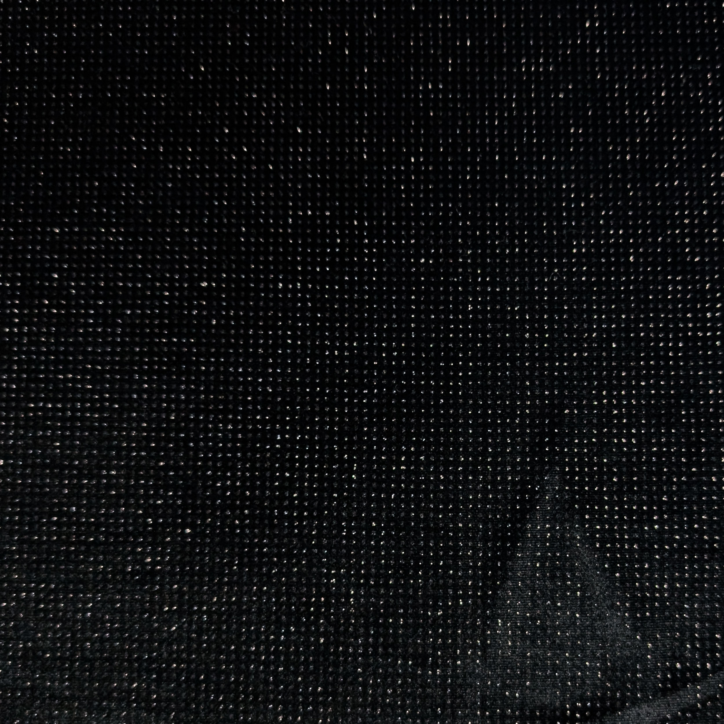 Vellutina Nera con Strass Argentati Image