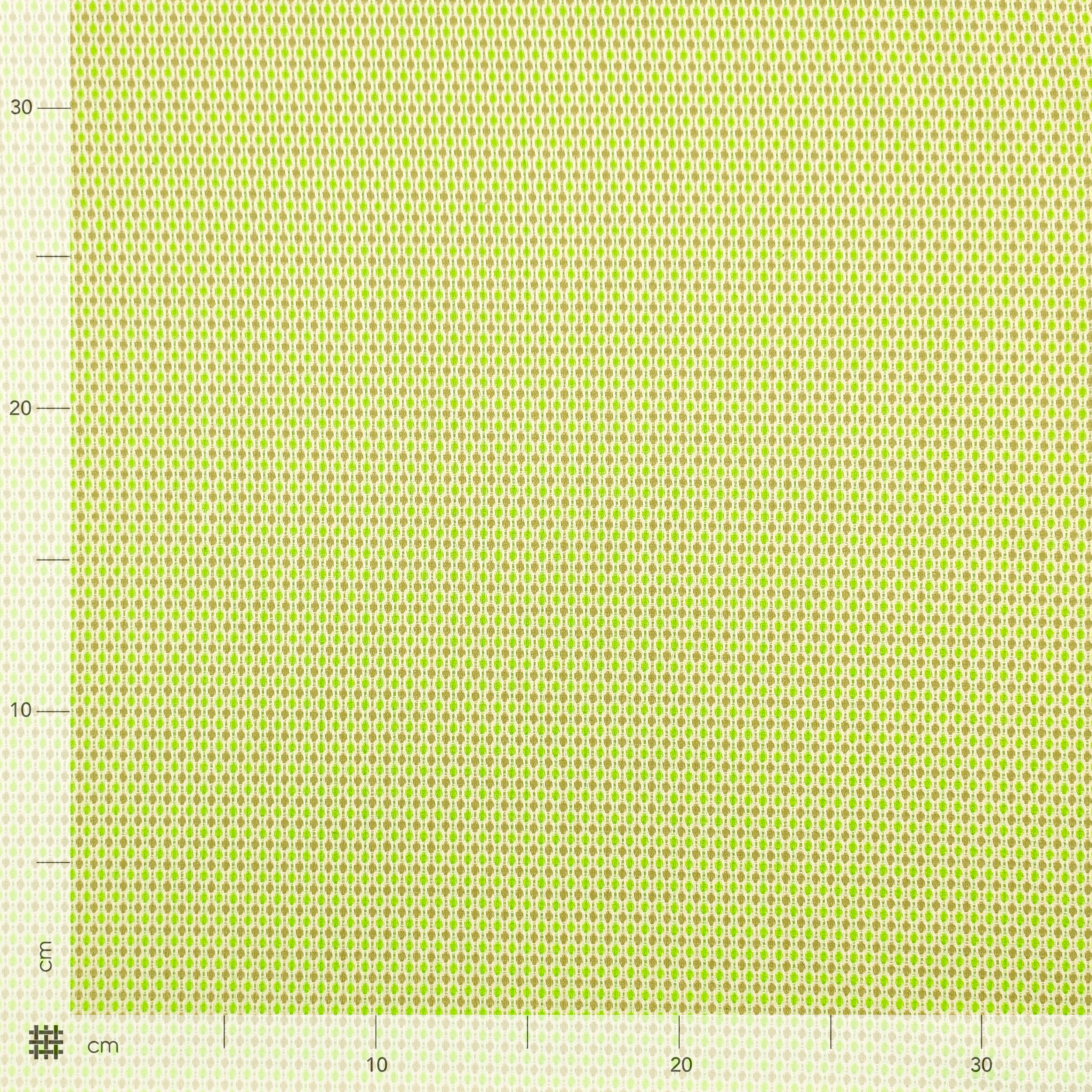 Tessuto Elasticizzato Microfantasia Verde Prato
