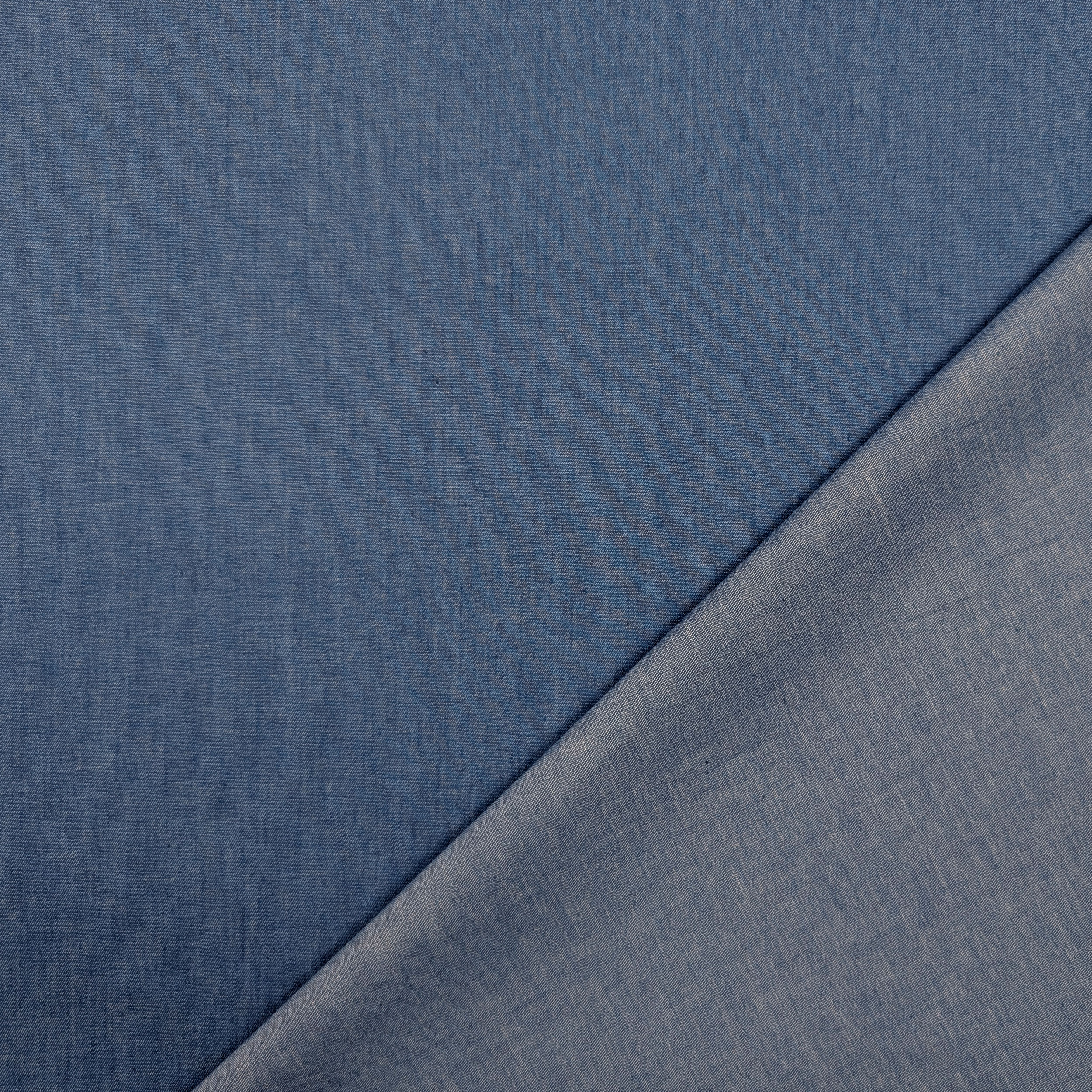 Jeans Cotone Chambray Blu Medio Image
