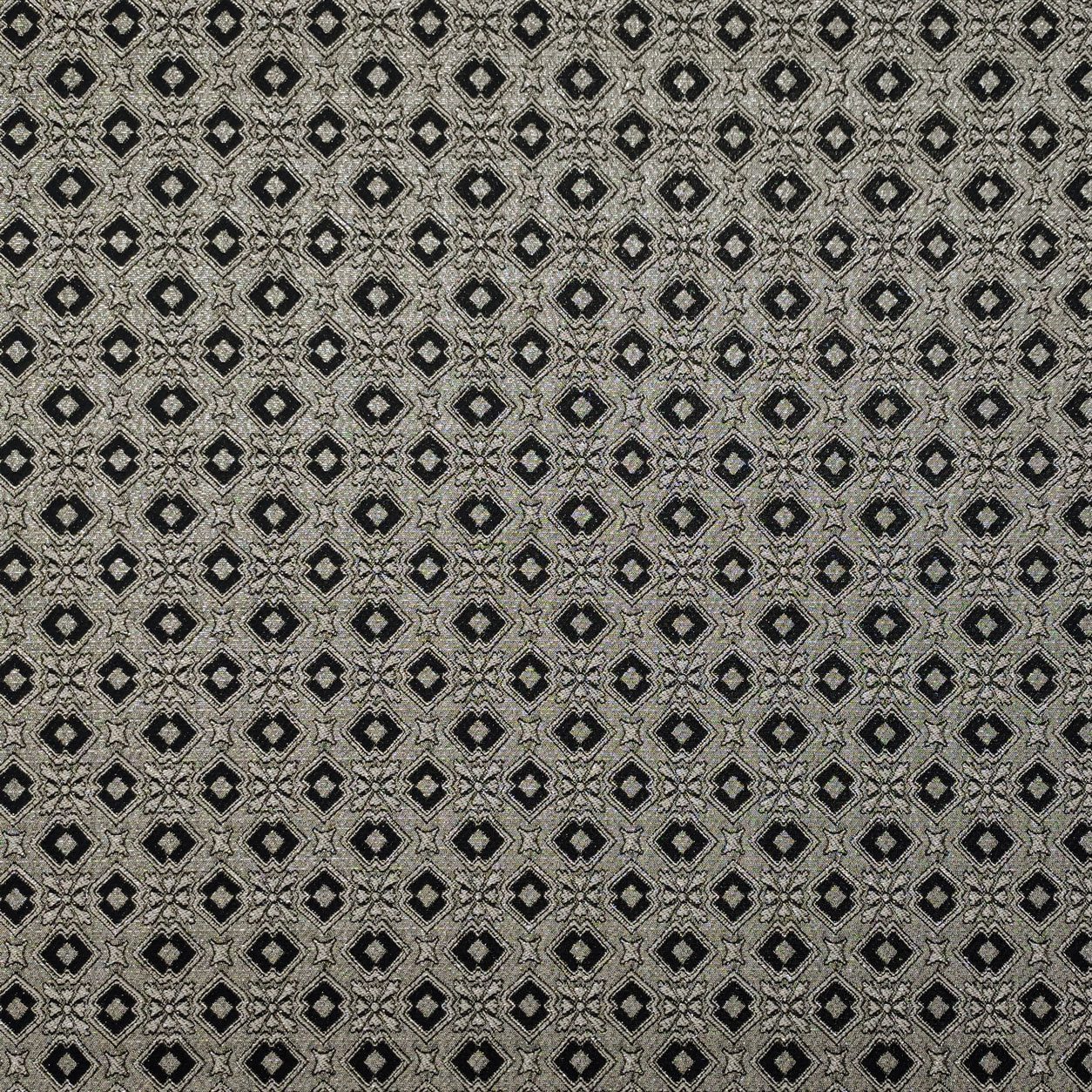 Scampolo Misto Viscosa Motivi Geometrici Lurex 150x135 cm