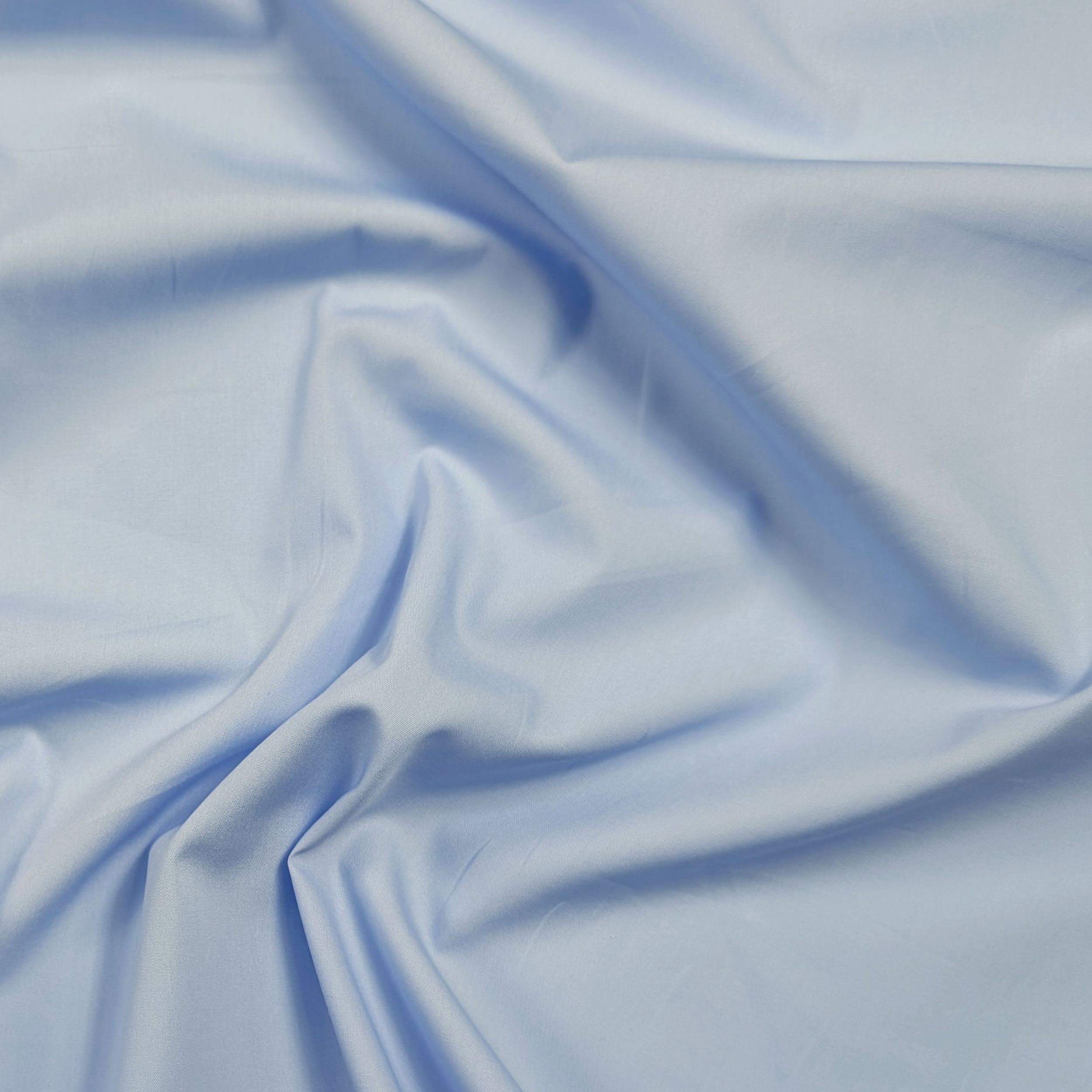 Cotone per Camiceria Tinta Unita Azzurro Chiaro Image